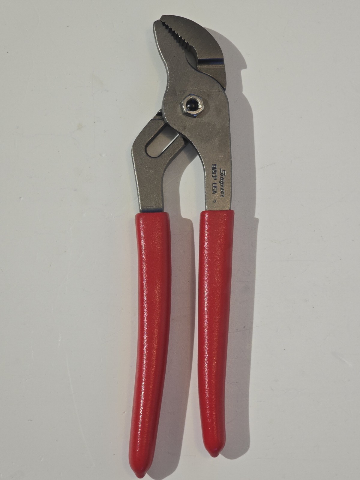 🇺🇸 Snap-on Tools NEW RED 9″ Adjustable Joint Interlocking Channel Pliers 91ACP