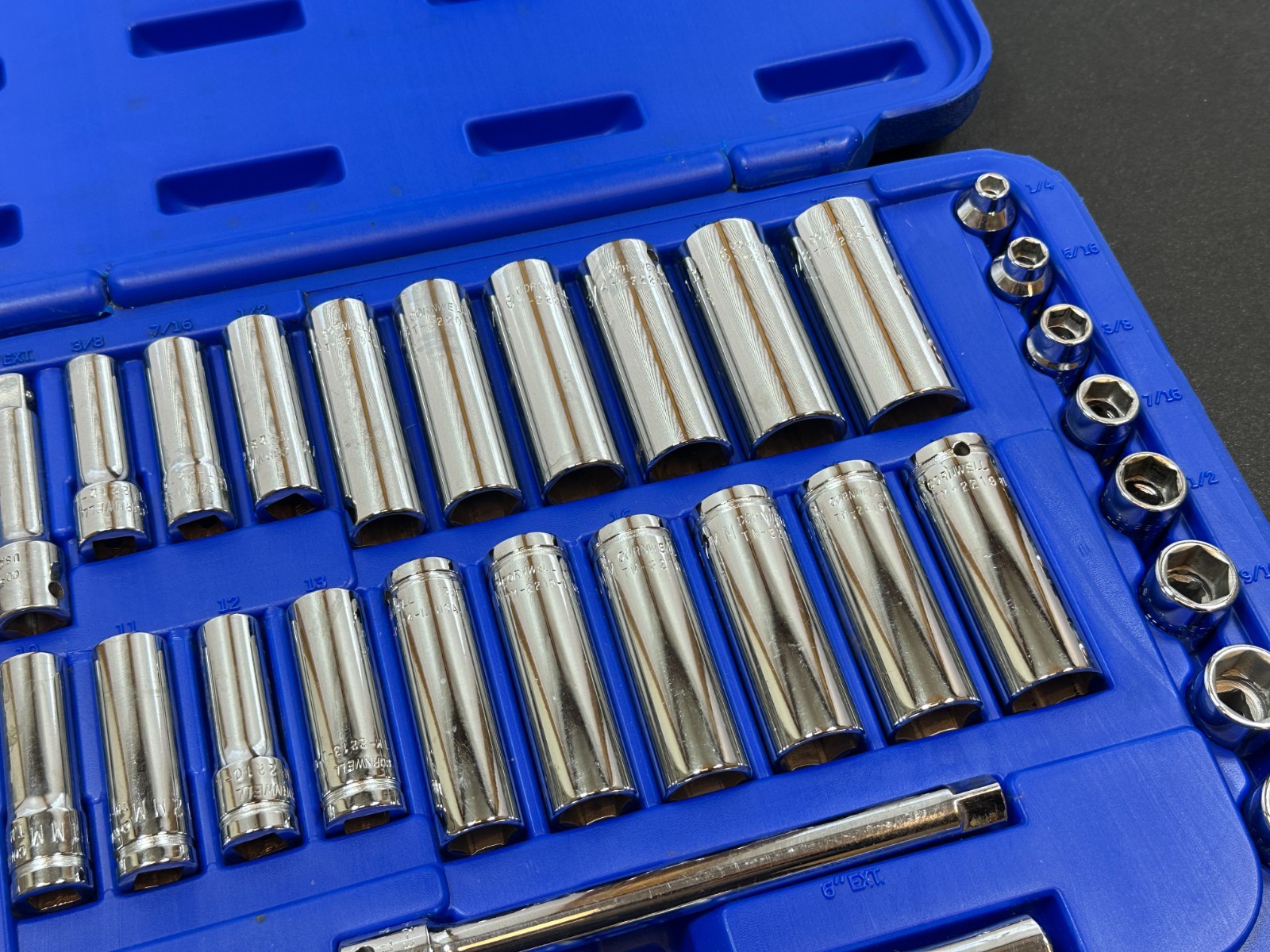 🇺🇸 Cornwell Tools USA 47pc 3/8″ Drive Super Socket Set SAE Metric, TS247SSFT