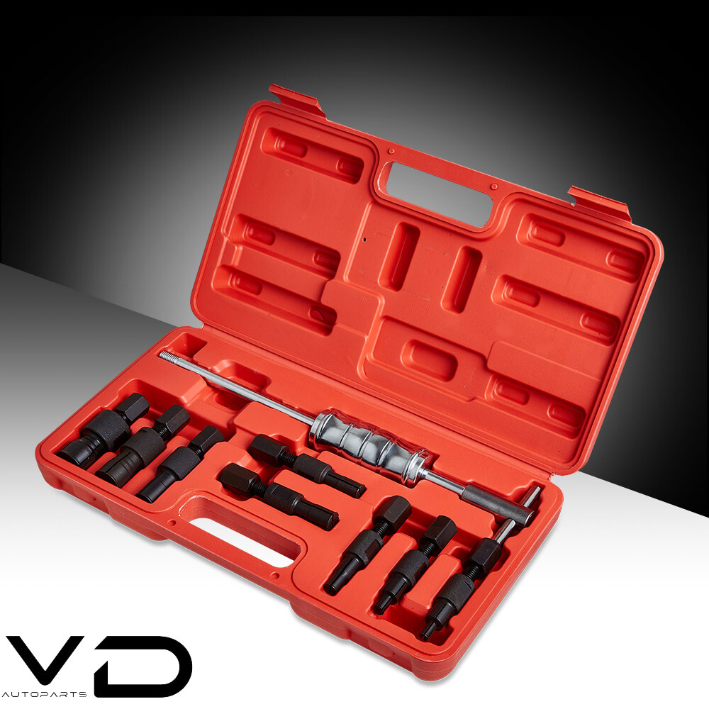 9x Blind Hole Inner Bearing Puller Set Remover Slide Hammer Internal Kit 8-32mm