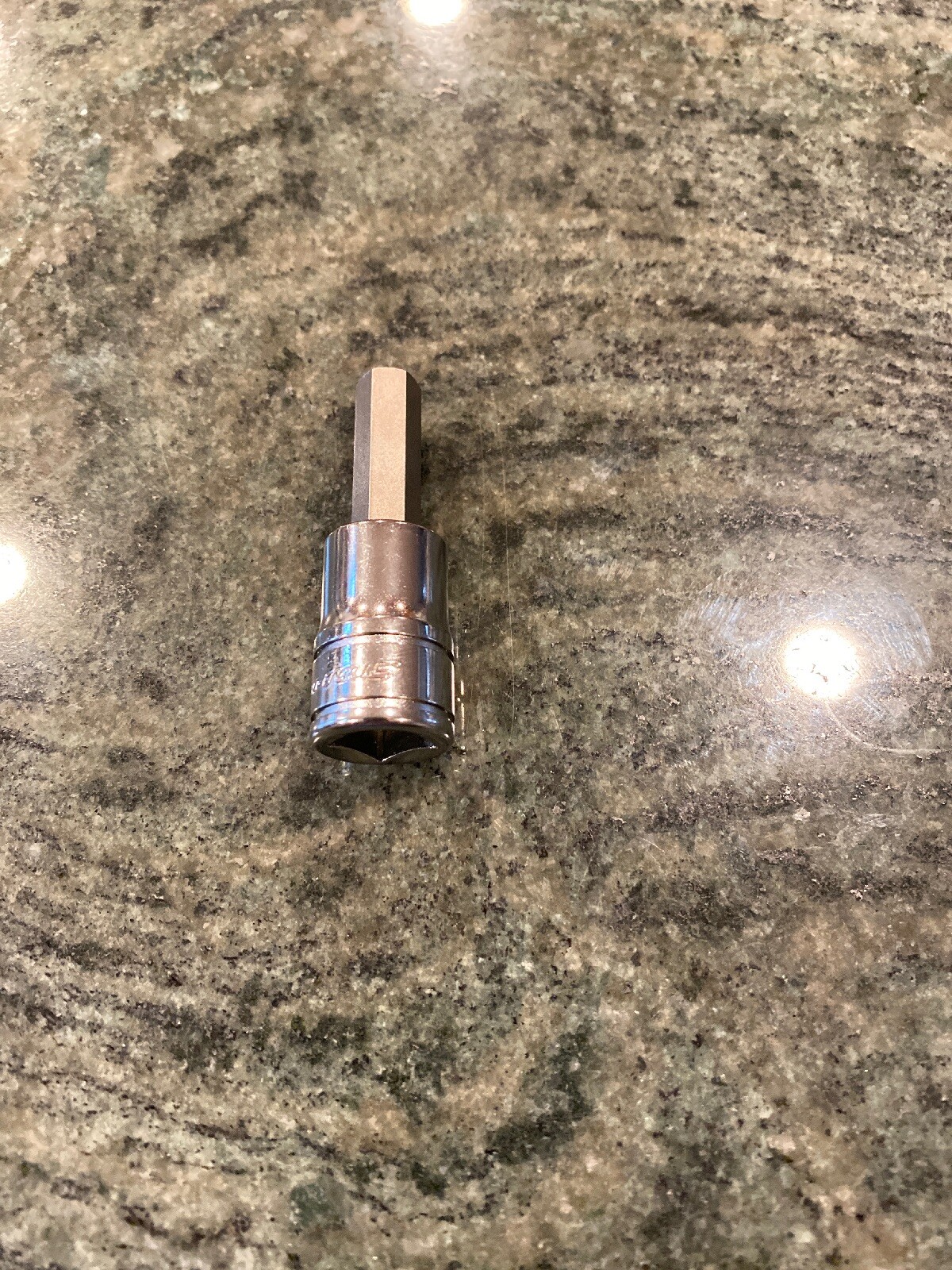 Snap-On fa10e 5/16″ 3/8″ drive sae hex bit chrome socket