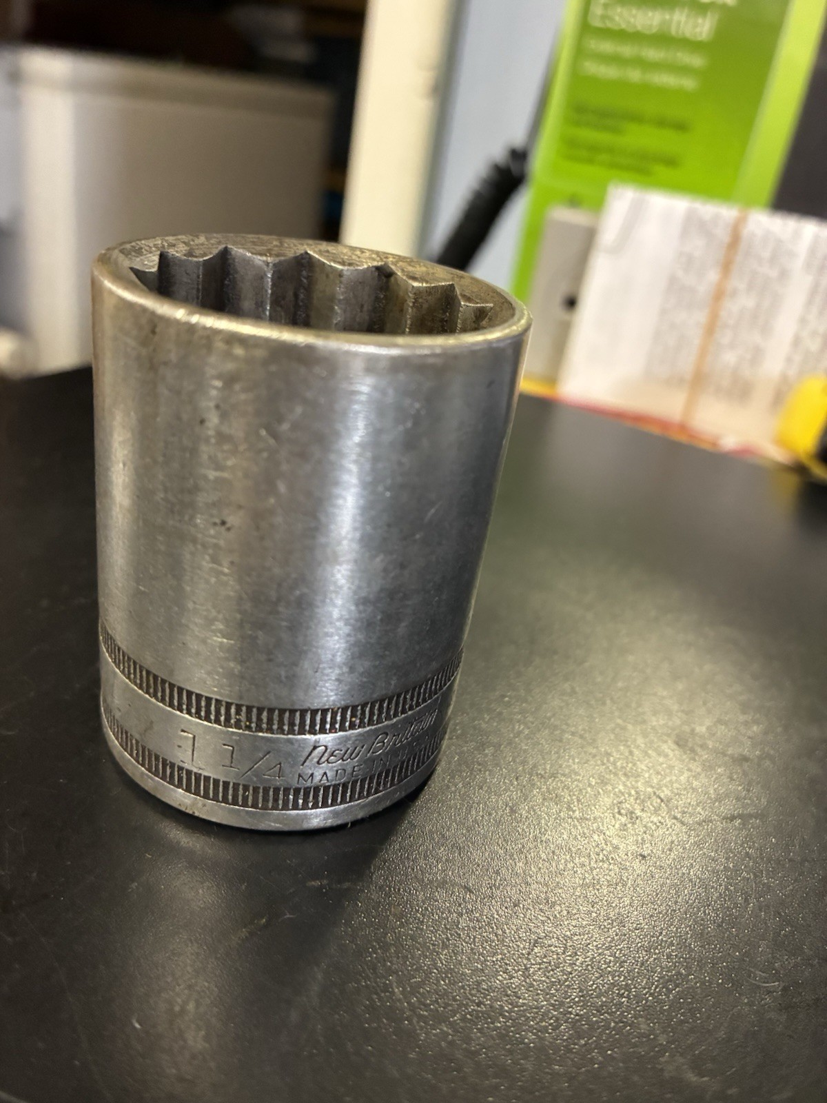 New Britain 3/4″ Drive 1-1/4” 12-point Socket, NH 1240 Made in USA