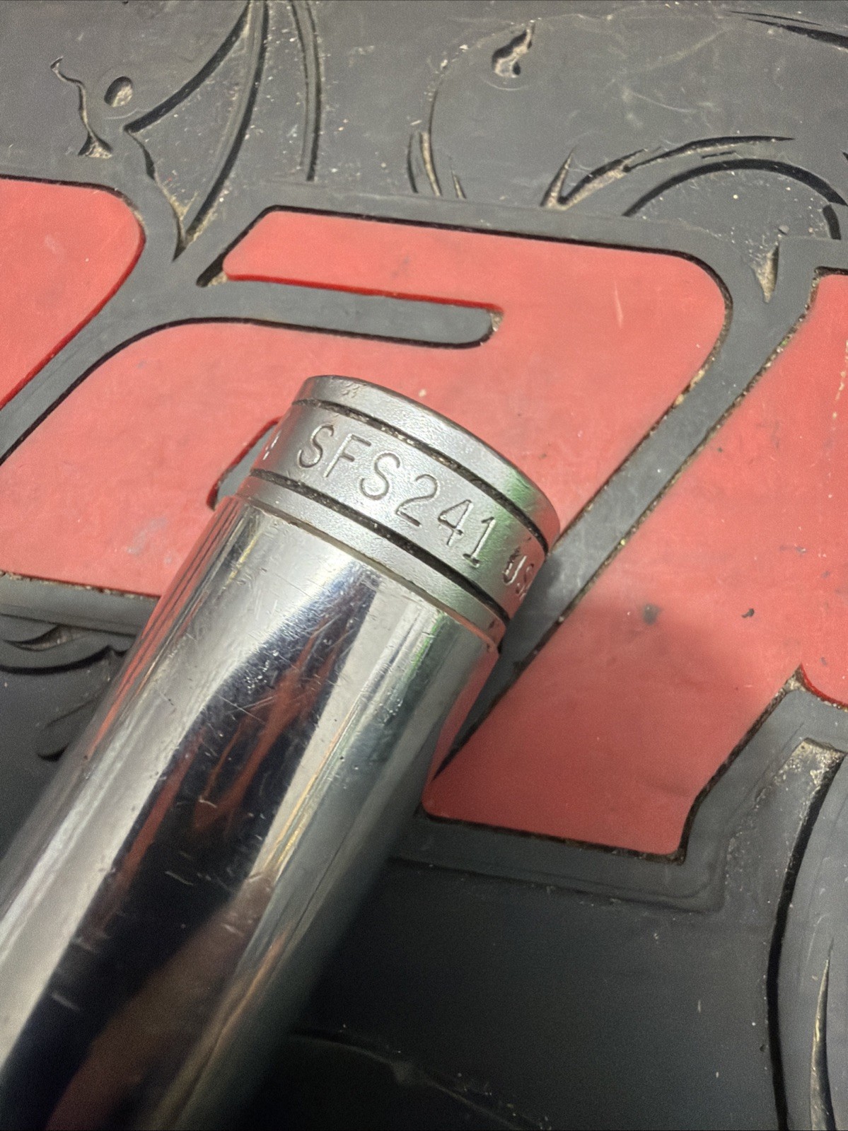 Snap On 3/8″ Drive 3/4″ 6PT SAE Deep Chrome Socket SFS241 Free Shipping