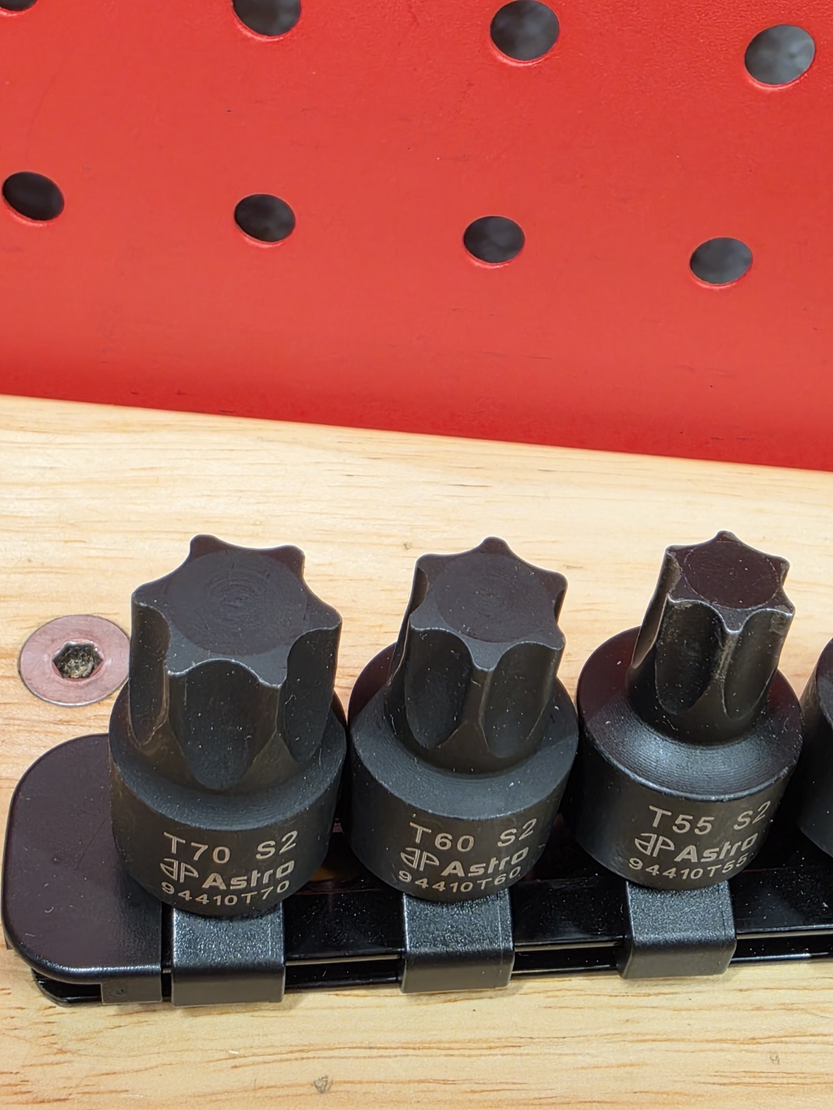 ASTRO PNEUMATIC TOOL CO 94410T 10-Piece 3/8″ Drive Nano Impact Torx Bit Sockets