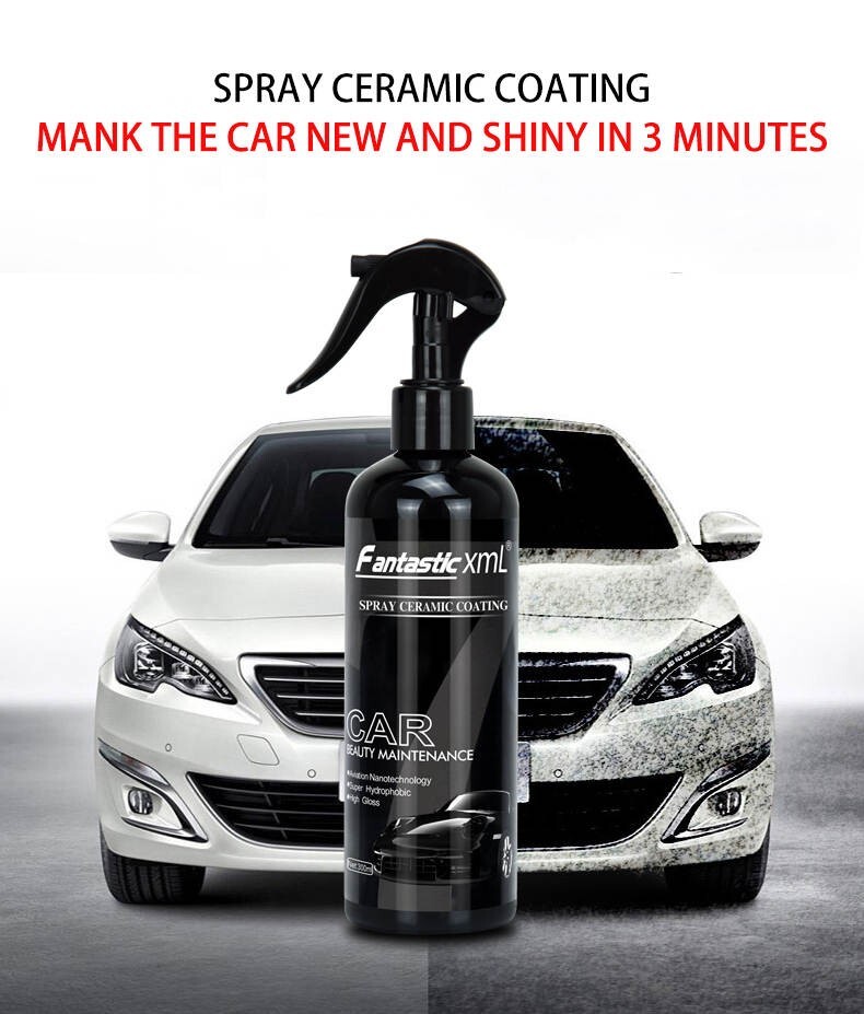 CAR SCRATCH REMOVER SPRAY  CERAMIC COATING PAINT FANTASTIC XML (10 oz Bottle)