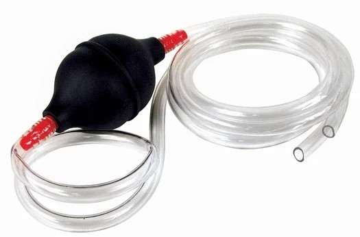 Bulb Siphon Pump & 6′ Clear Hose for Auto Car Truck Home Aquarium Gas Liquid