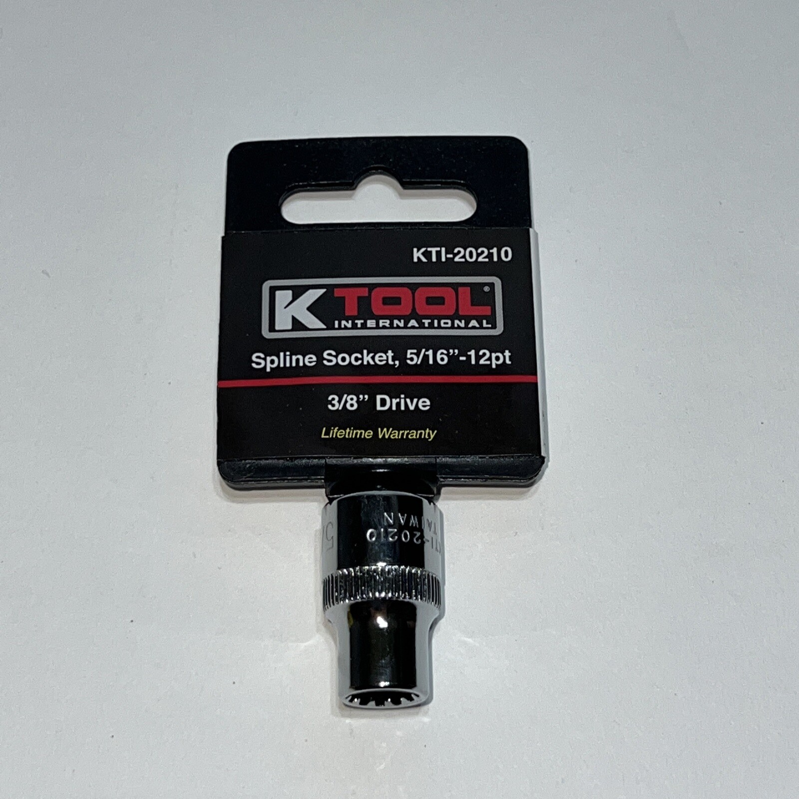 5/16″ – 12 Point Shallow Socket 3/8″ Drive SAE KTool (2 For 1)