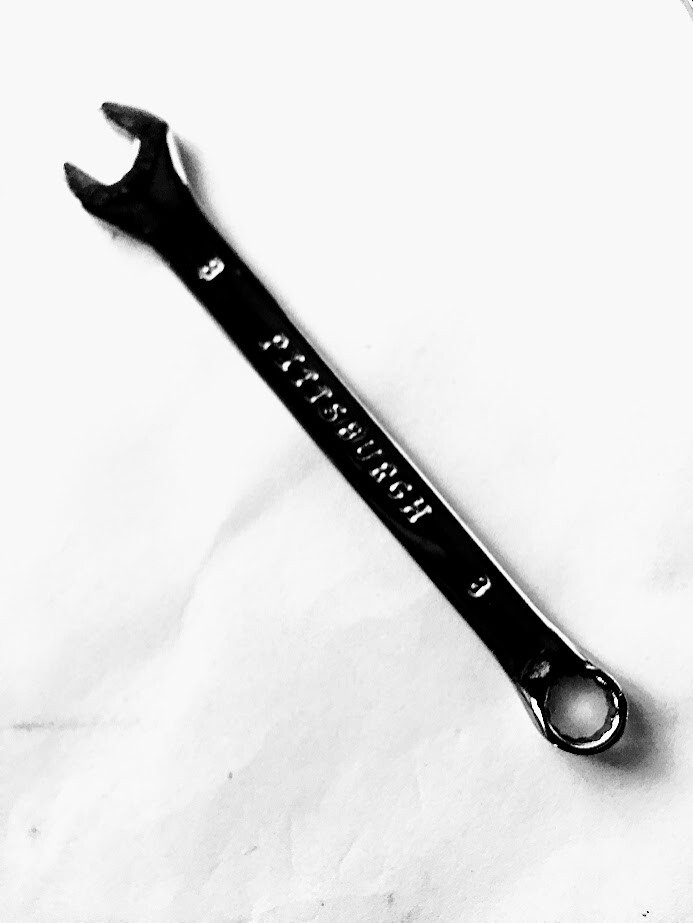 Pittsburgh 8 mm x 8 mm Combination Wrench 12 Pt 4.5″ long Free USA Shipping