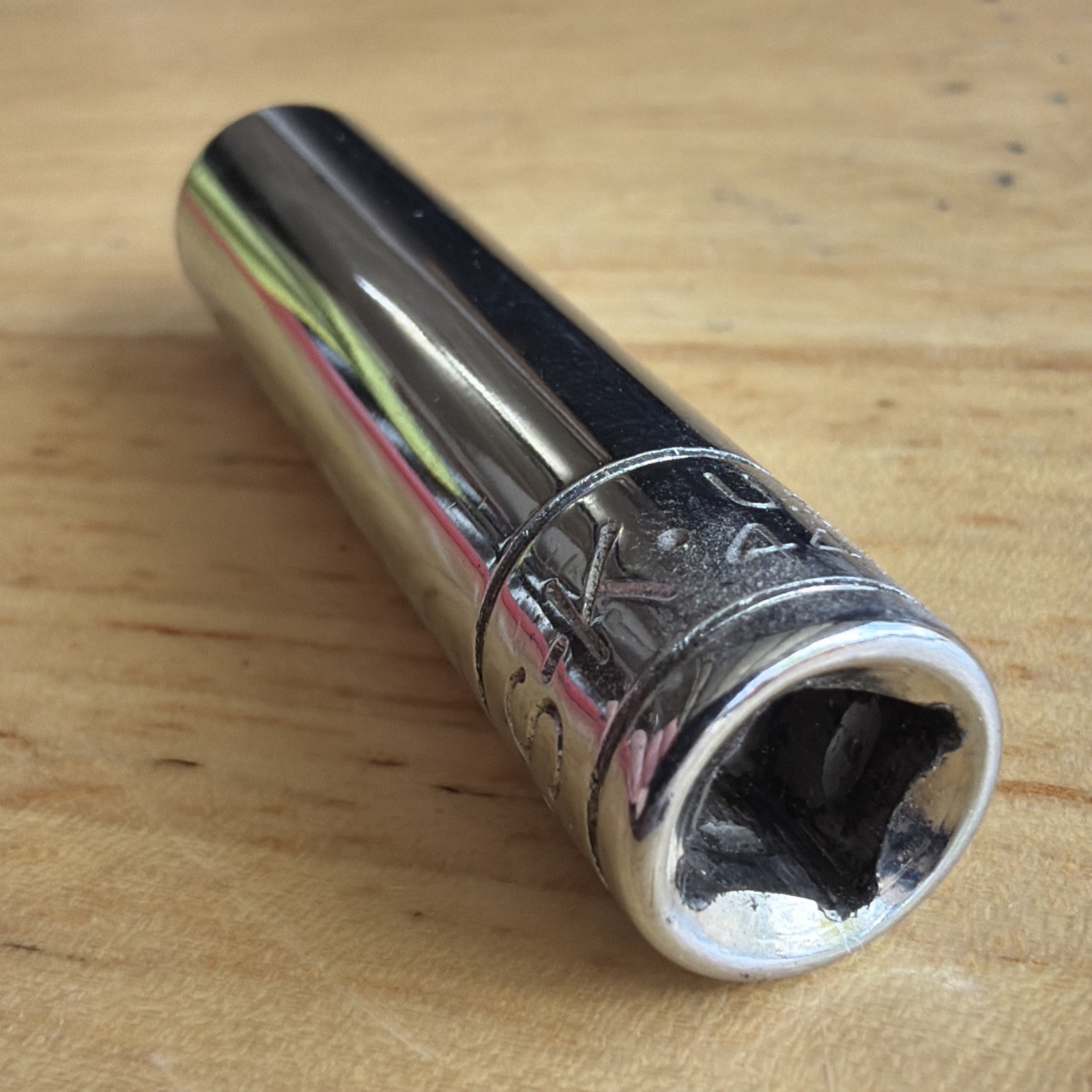 SK Tools 5/16″ Deep Socket 1/4″ Drive 12 Point S-K 44910 Made in USA