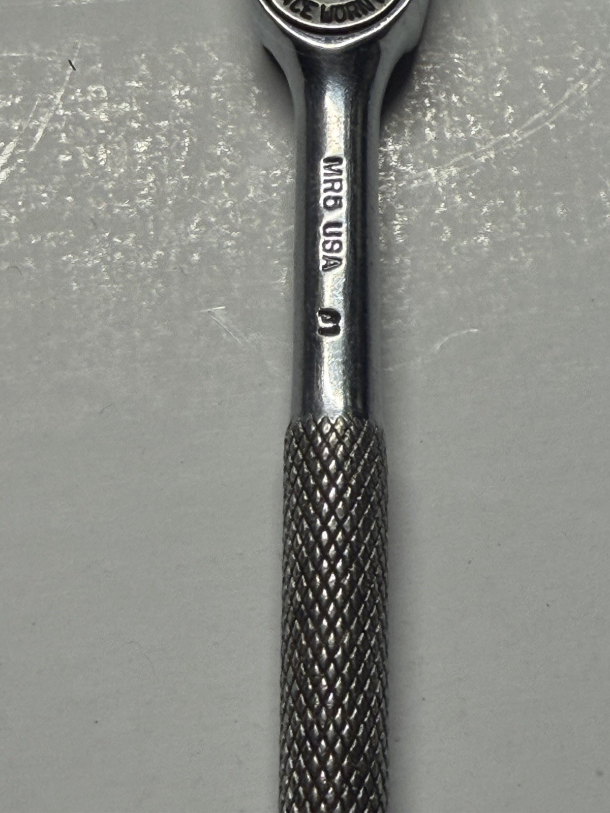 MAC Tools MR5 1/4” Drive Ratchet used