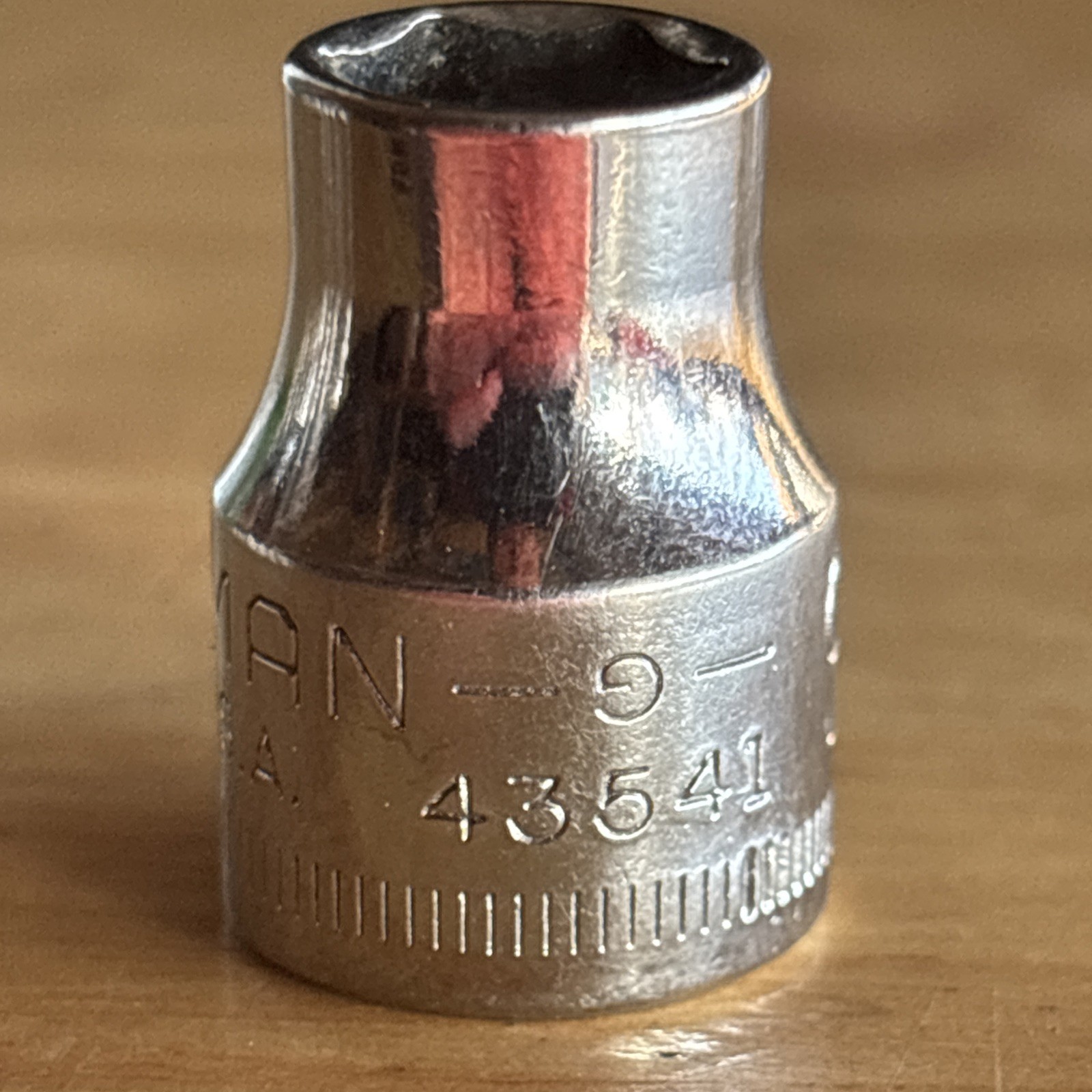 Craftsman 9mm Shallow Socket 3/8″ Drive 6 Point Inverted G Series 43541 USA