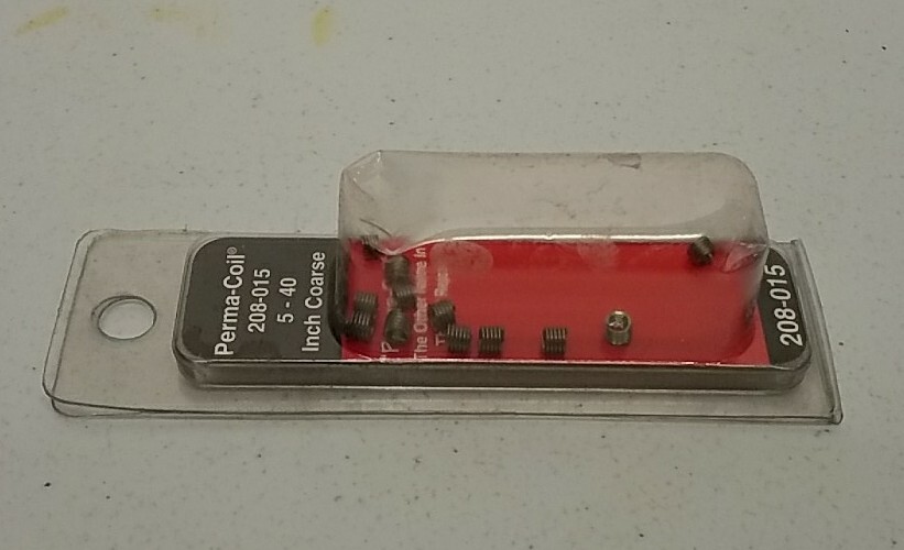 208-015 Perma-Coil Automotive 5-40 Inch Coarse Thread Repair Inserts 208-015