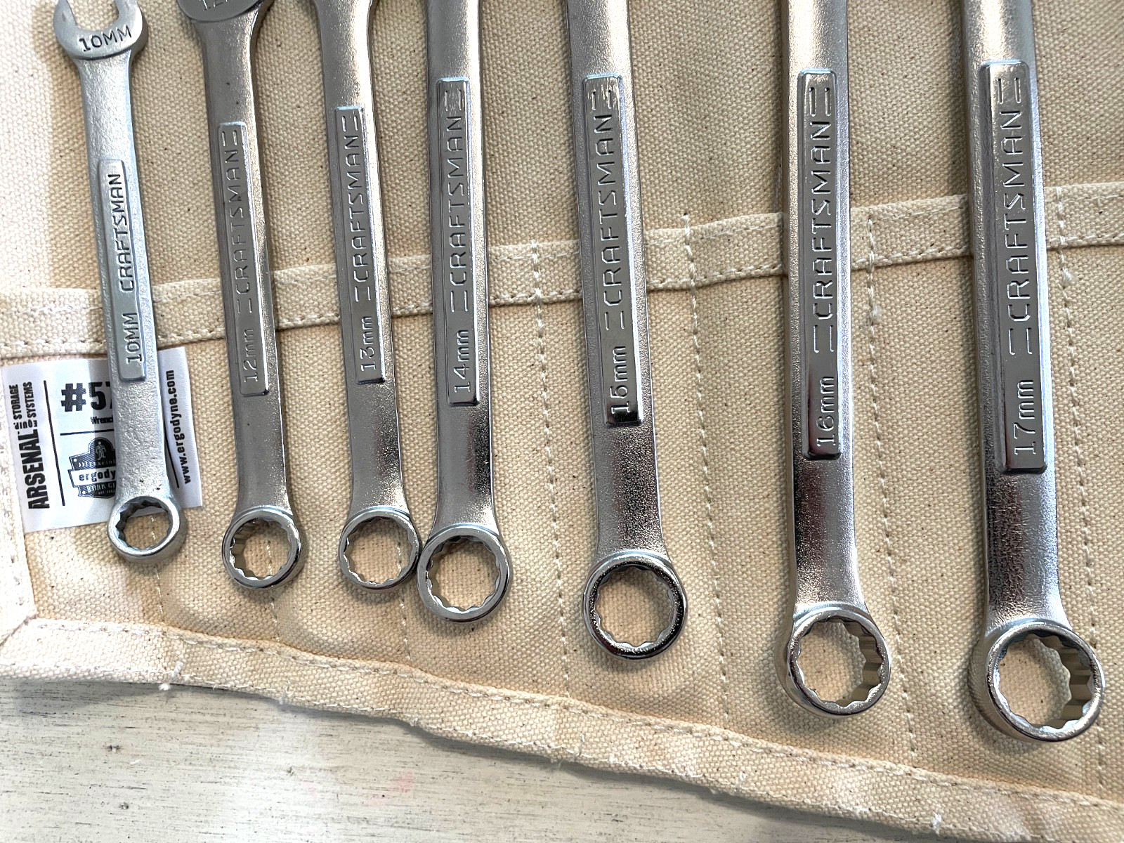 🇺🇸 Craftsman USA VA 14 pc Metric 10-26mm Combination Wrench Set, NOS