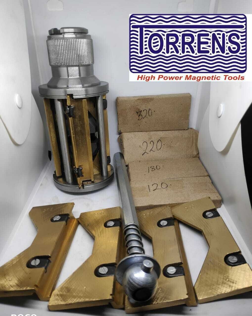 Cylinder Engine Hone Kit 3-1/2″ To 6-1/2″ Honing Machine + 4x Grit Stones