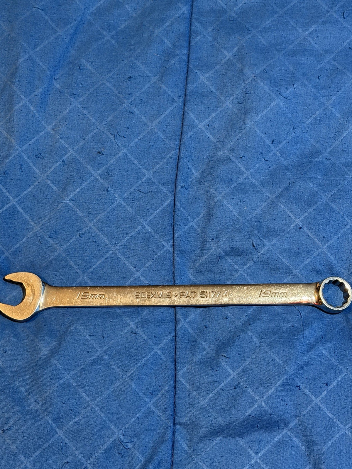 Snap-On Tools USA 19mm Metric Flank Drive PLUS Combination Wrench SOEXM19