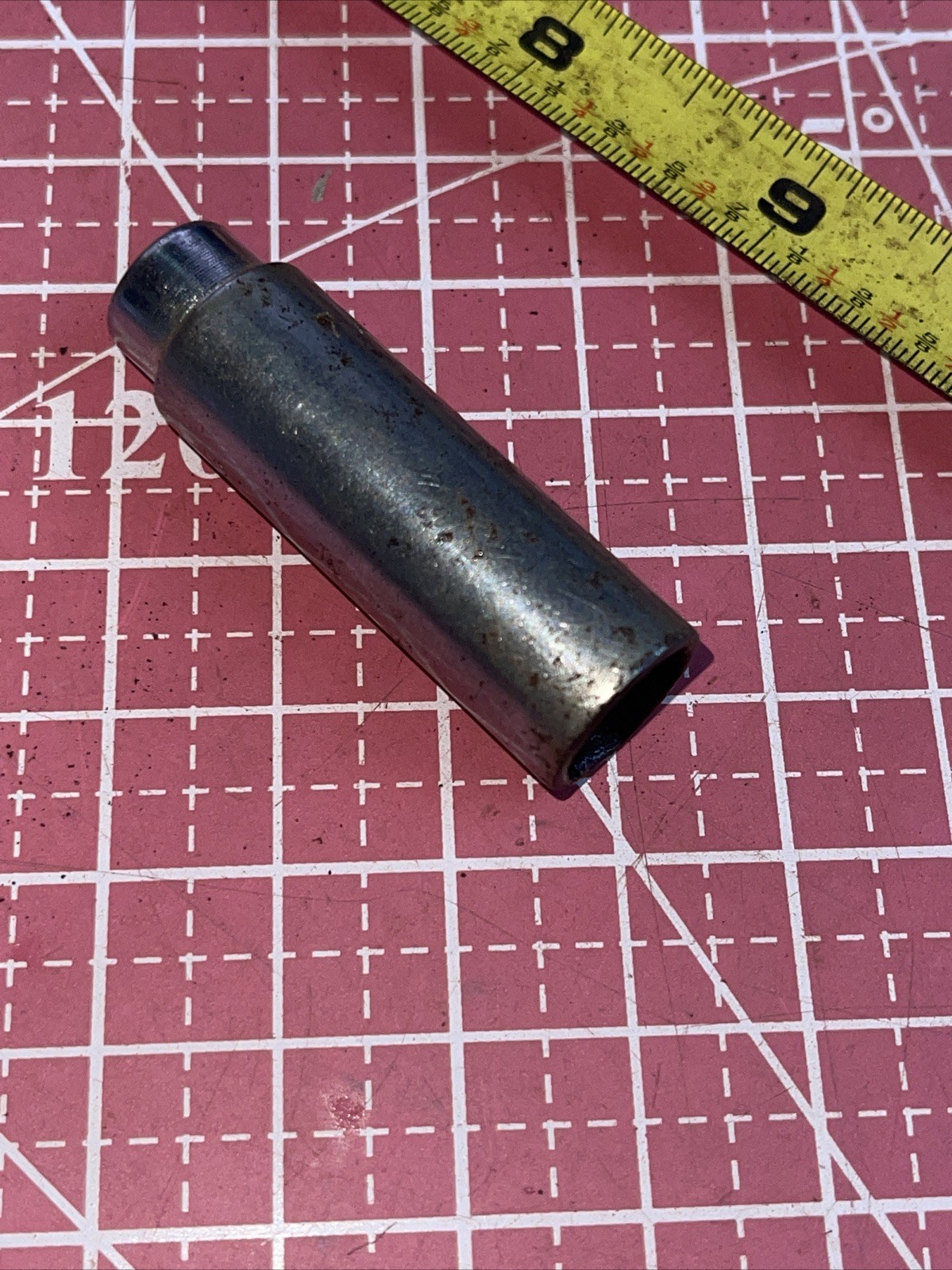 MAC USA MD146 7/16 In SAE 1/4” Drive 6 Point Deep Socket Vintage 7/16” 1/4