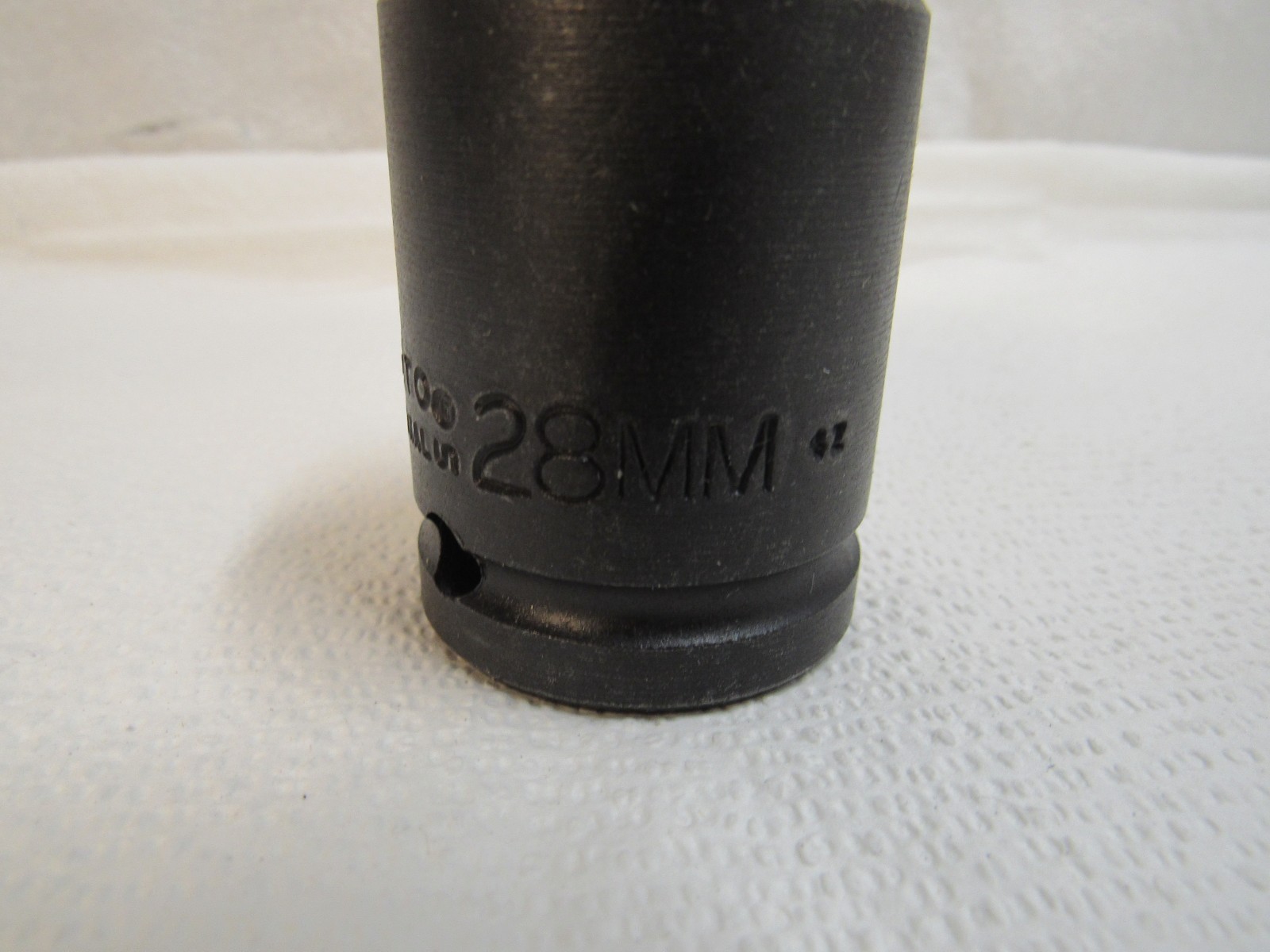 Proto Impact Socket 28MM 3/4″ Drive Black Oxide 07528M USA Made