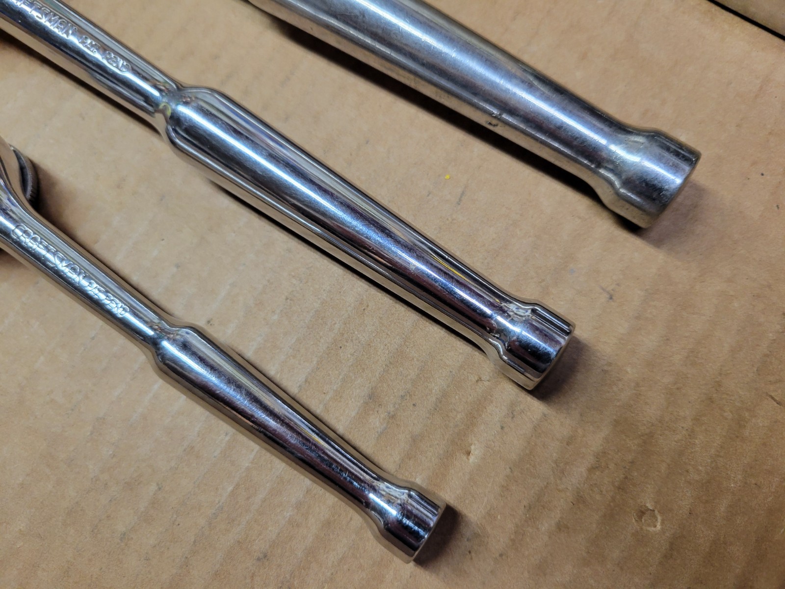 Craftsman USA 3-Piece Gold Label EE Series Thumbwheel Quick-Release Ratchet Set