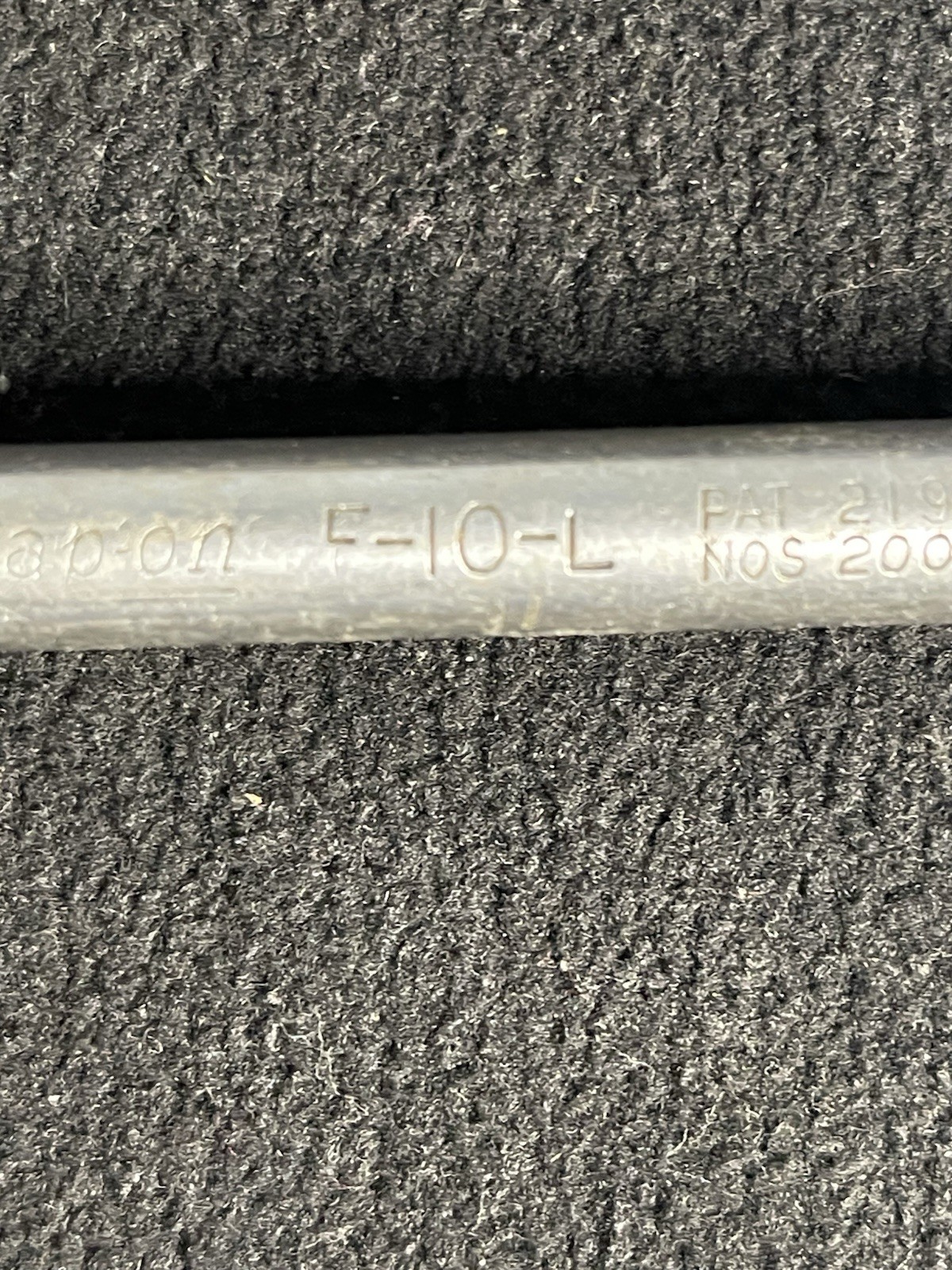 Snap-On F-10-L 3/8″ Dr. Breaker Bar 10″ Long Vintage Made In USA