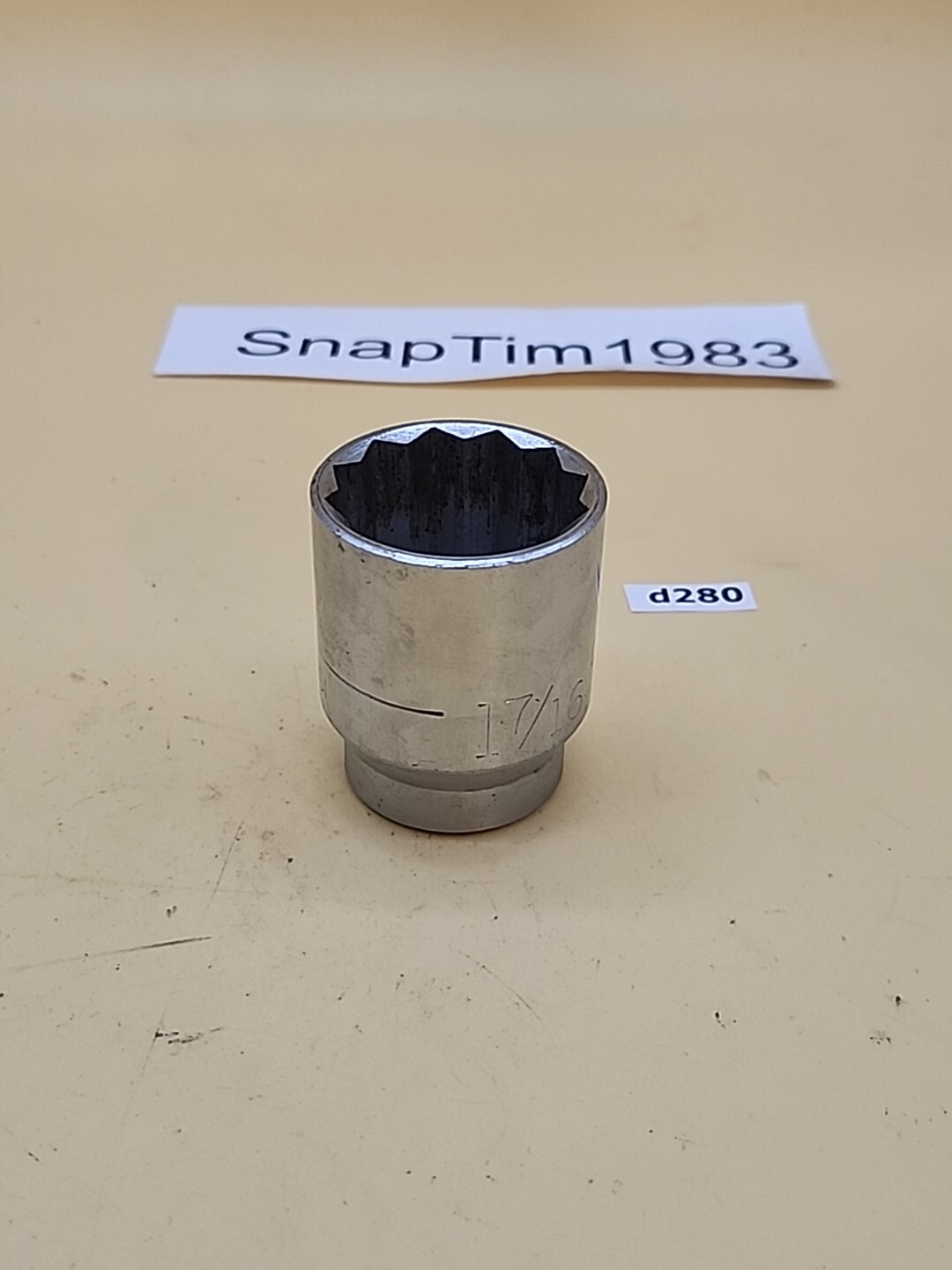 Craftsman Tools V-47551. 1-7/16” Drive 12 Point Socket USA