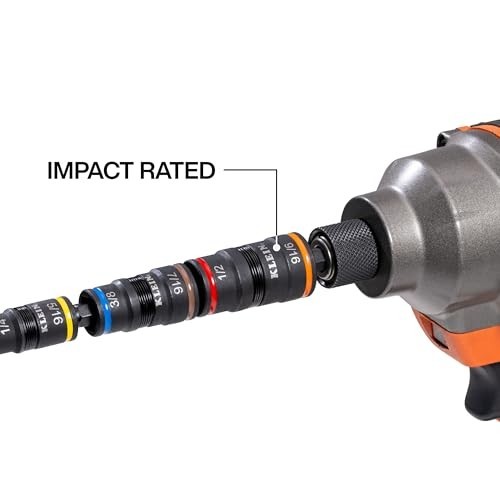 Klein Tools 32933KIT SAE and Metric Impact-Rated Socket Set