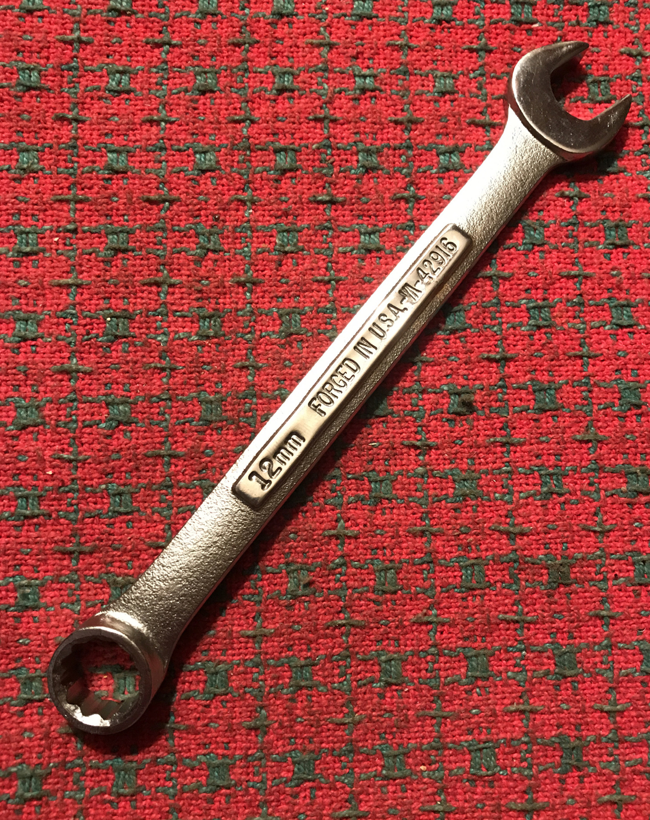 Vintage Craftsman 12mm Wrench 42916 USA 🇺🇸 NOS