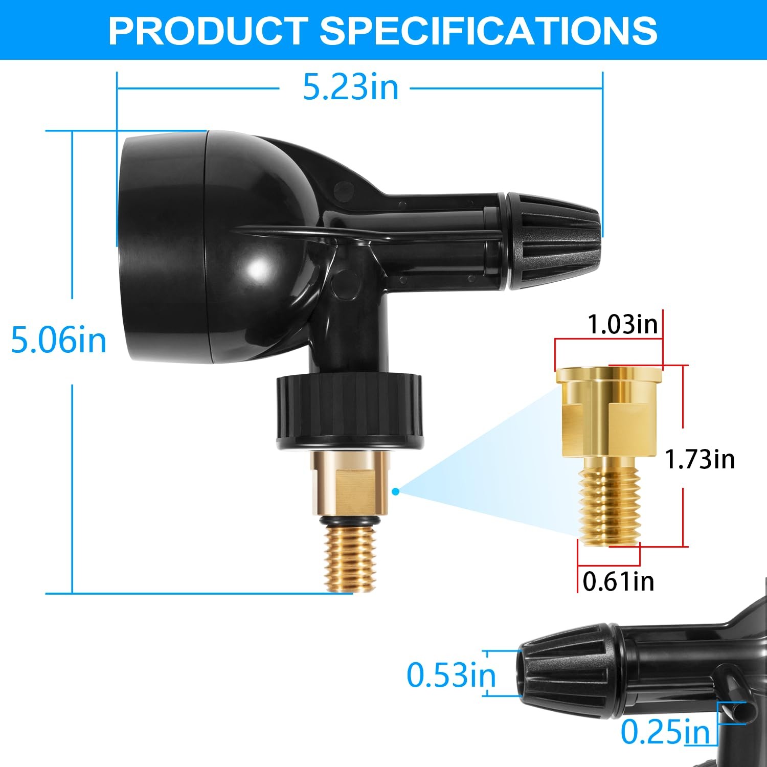 R0357200 Brass Air Relief Valve w Pressure Gauge For Zodiac Jandy CV DEV DEL JS