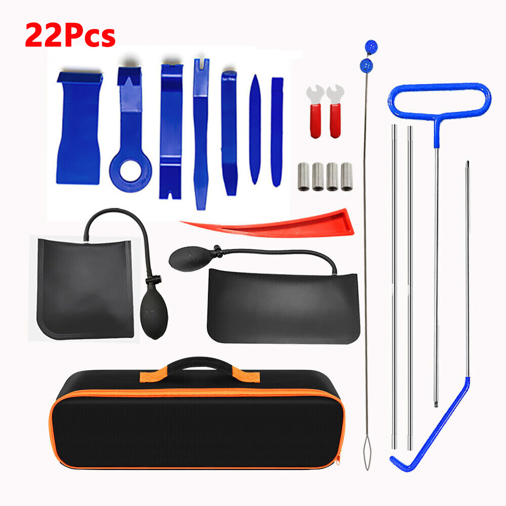 Emergency Auto Tool Car Window Door Lock Unlock Out Repair Tool Kits US STOCK