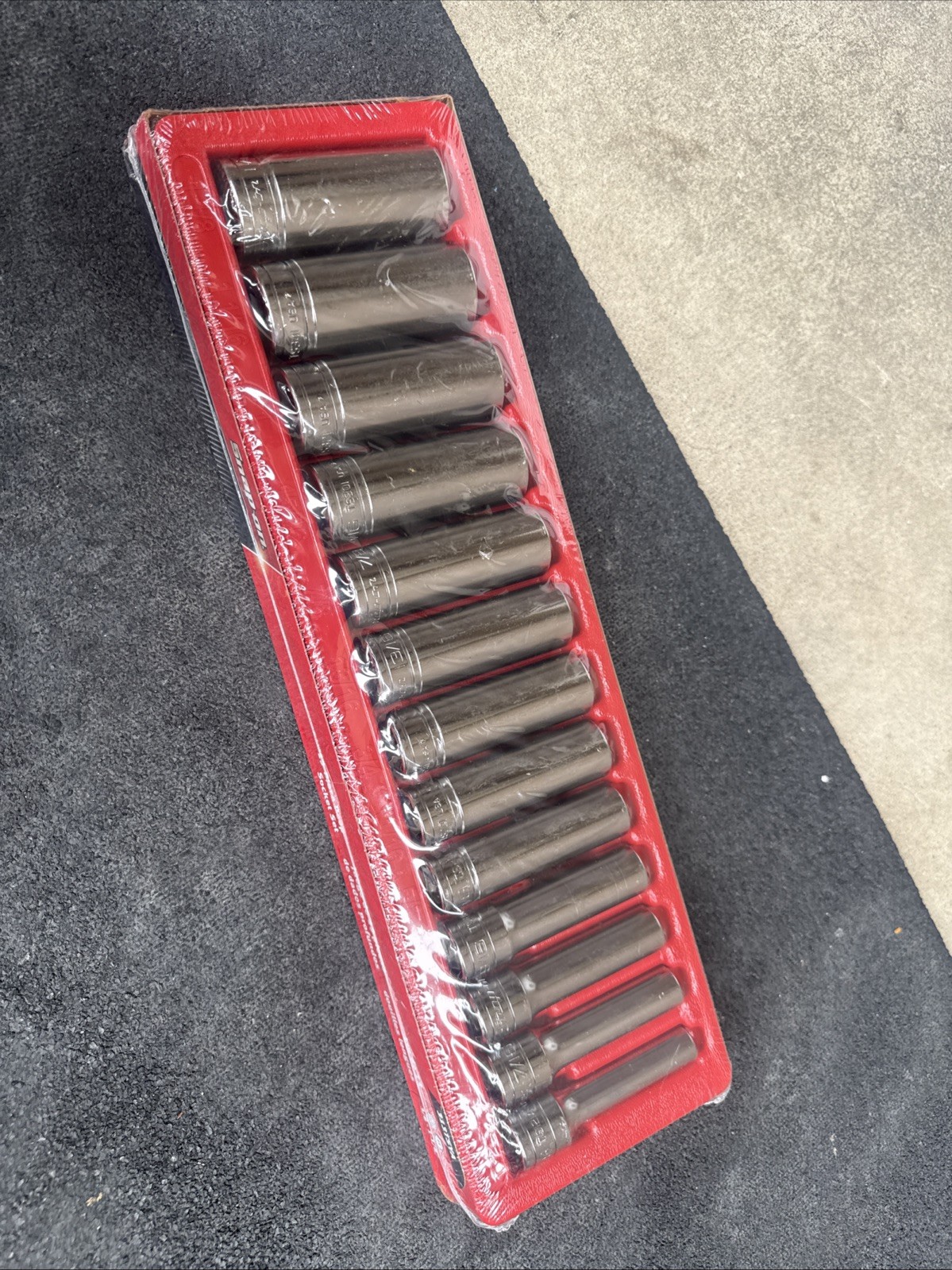 For Snap-on Tools 1/2″ drive 6-point DEEP socket SET 3/8″ thru 1 1/8″ 313TSYA