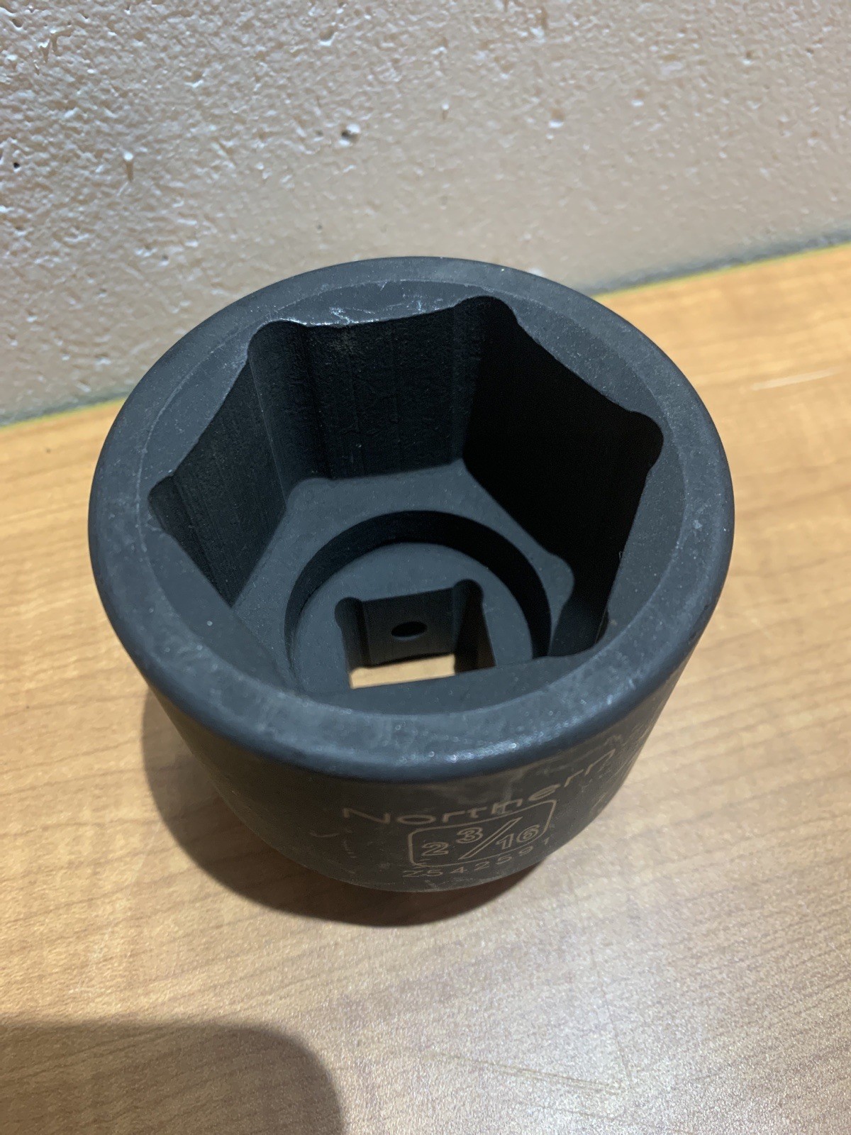 Northern 2 3/16” Black Impact Socket 1” Drive (2542591)