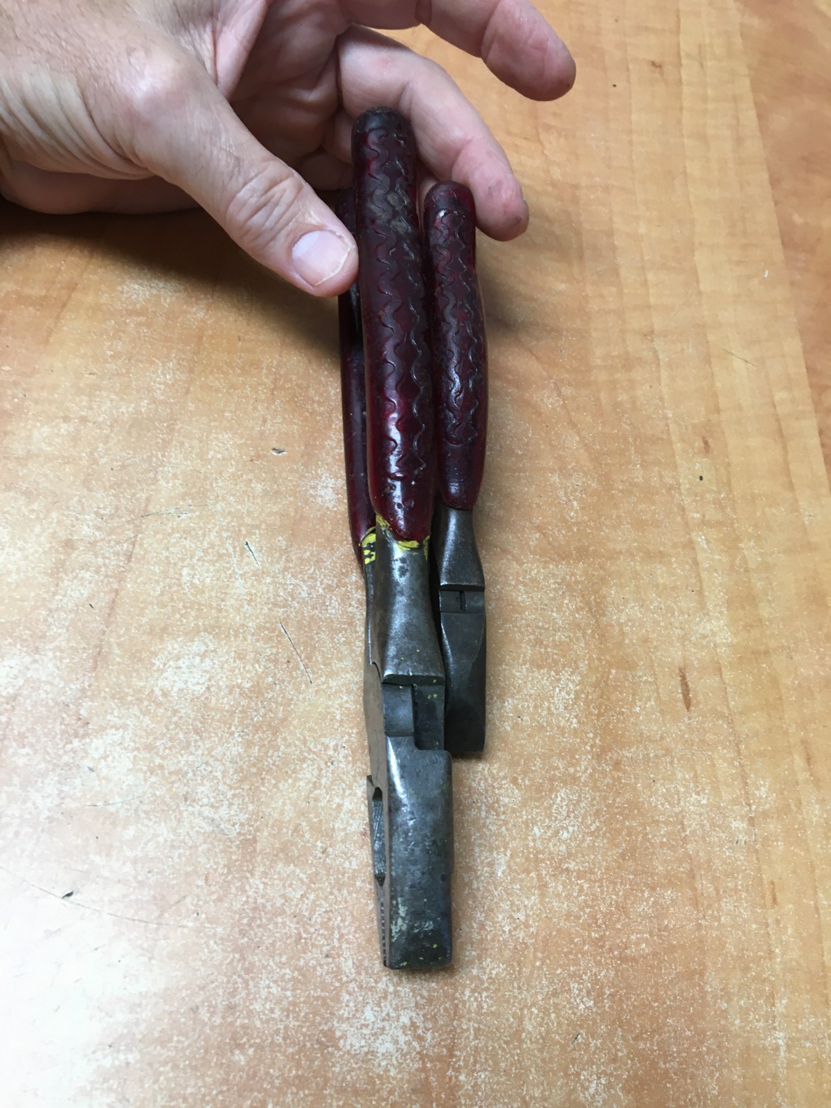 Vintage M. Klein & Sons Tool Logo Lineman Pliers 9″ 6″ 201-8NE 201-6NE USA