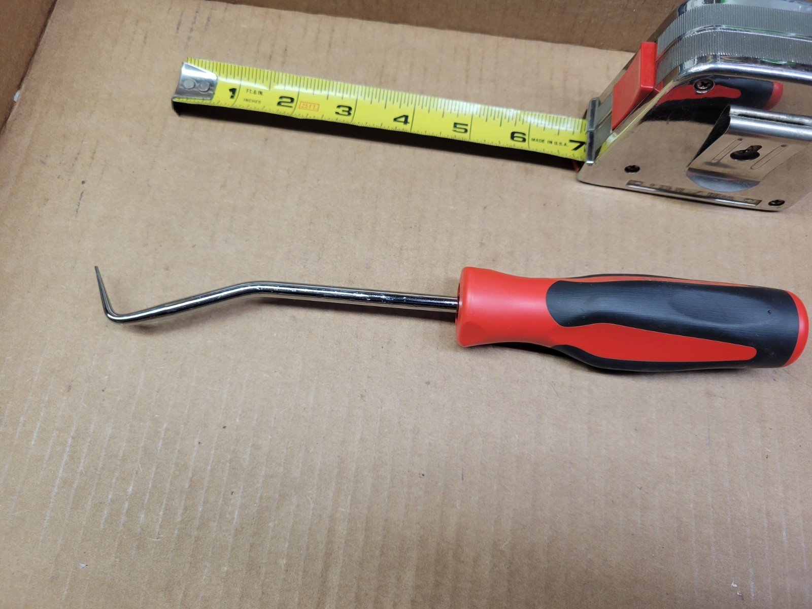 Snap On USA Radiator Hose Pick With Red / Black Comfort Grip Handle No SGA173B
