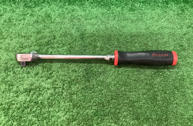 Snap-on FHL936A 3/8″drive Ratchet Wrench Soft Red Handle USA [Used]