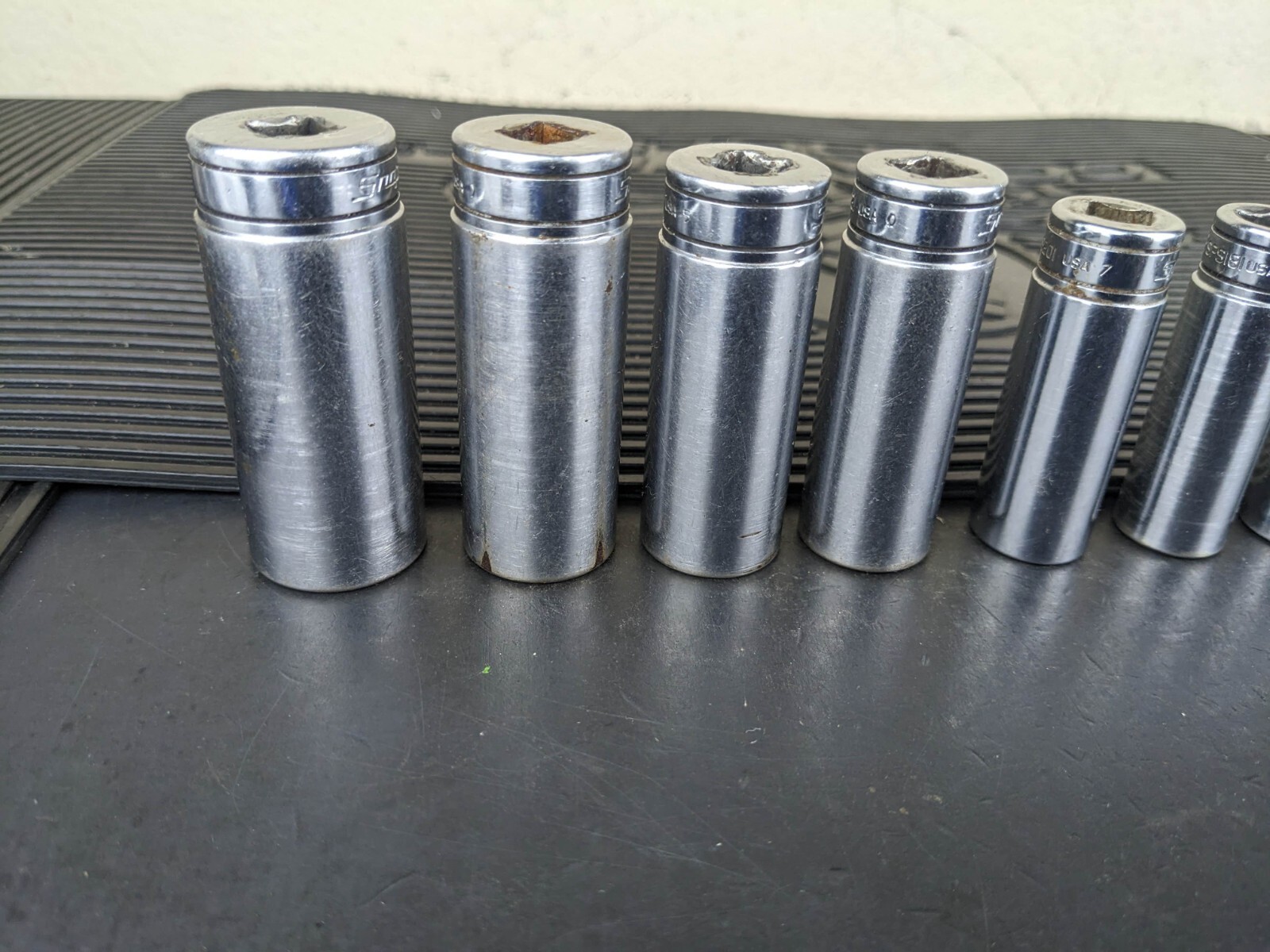 #bg224 Snap on Tools 211SFSY 3/8″ Drive Deep Chrome Socket Set Socket Set