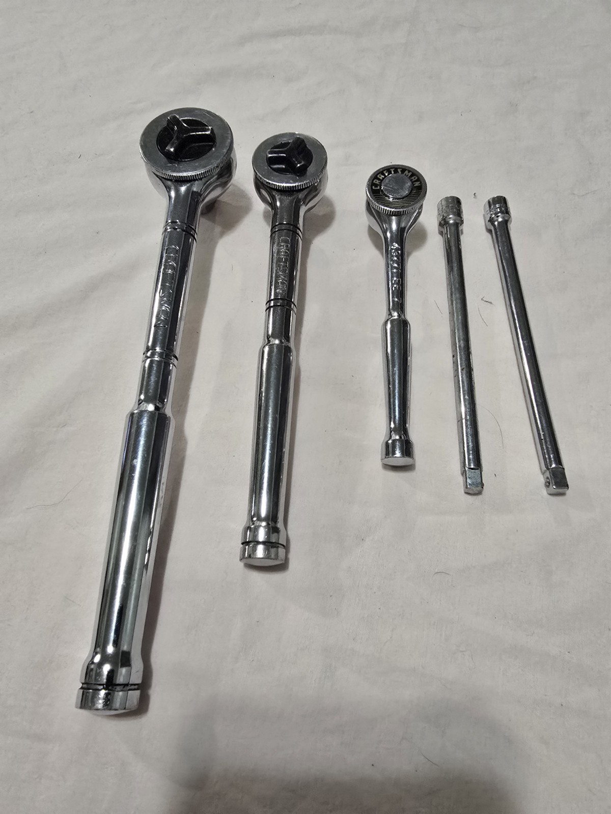 Vintage Craftsman 5pc Ratchet Set Read Description