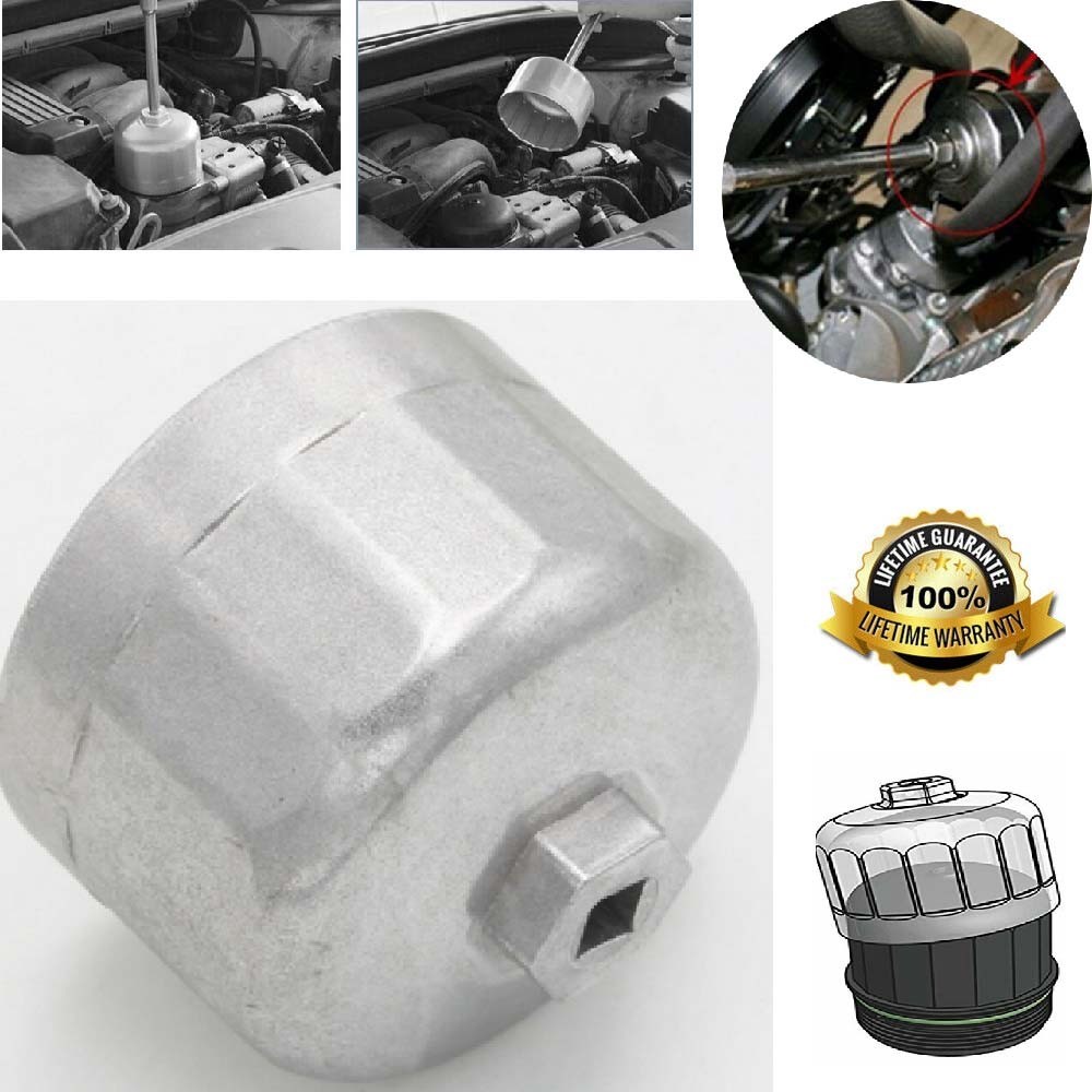 86mm Oil Filter Wrench Remover Housing Cap Tool for BMW & Volvo Most Vehicles
