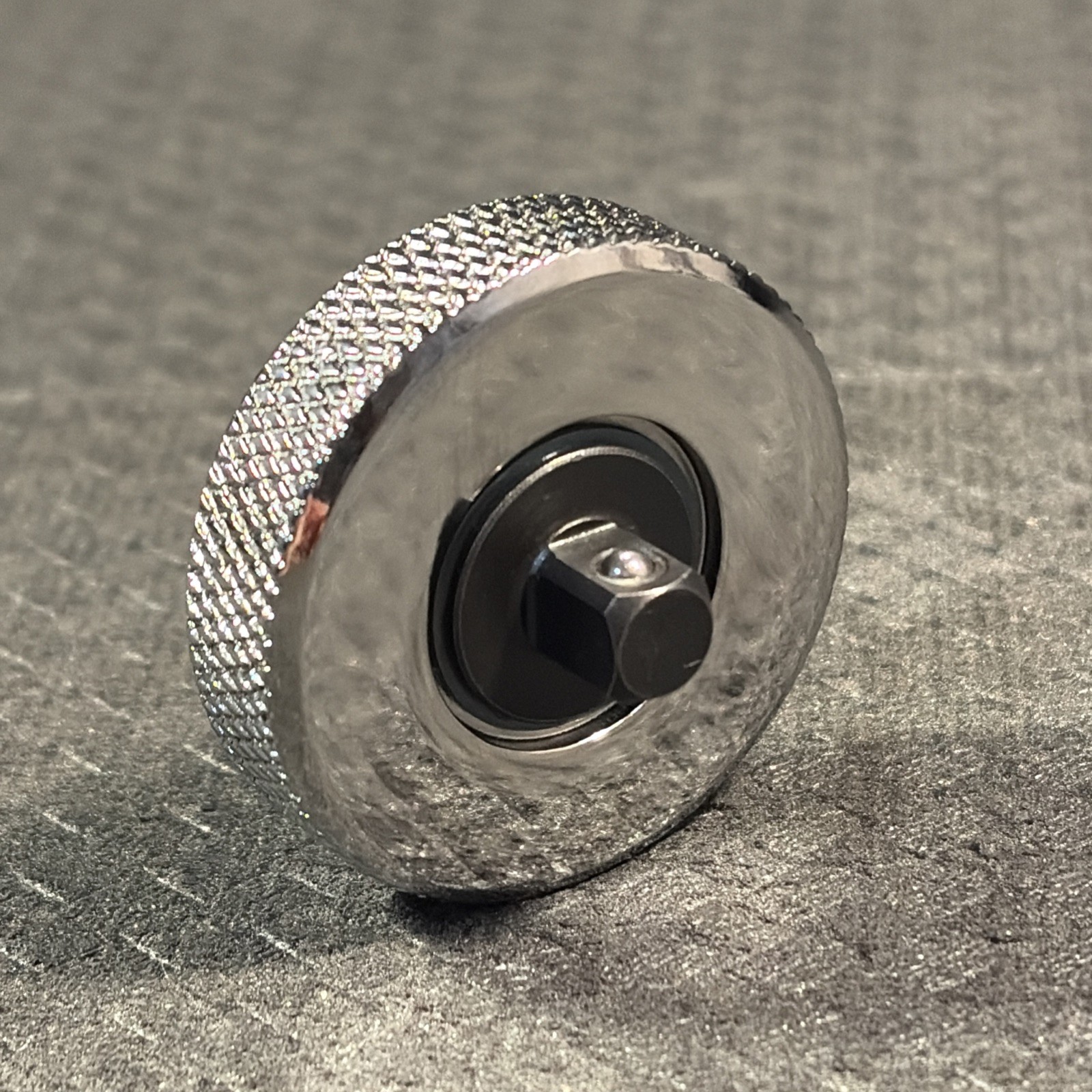 New! Snap-on Tools 1/4” Drive Finger Tip Round Head Ratchet / TS72 Knurled Grip