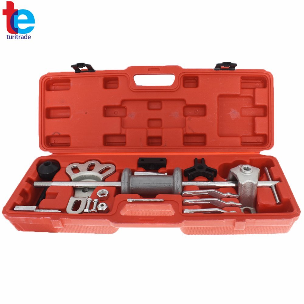Front Rear Wheel Bearing Remover 9 Way Slide Hammer Dent Puller Axle Bearing Hub