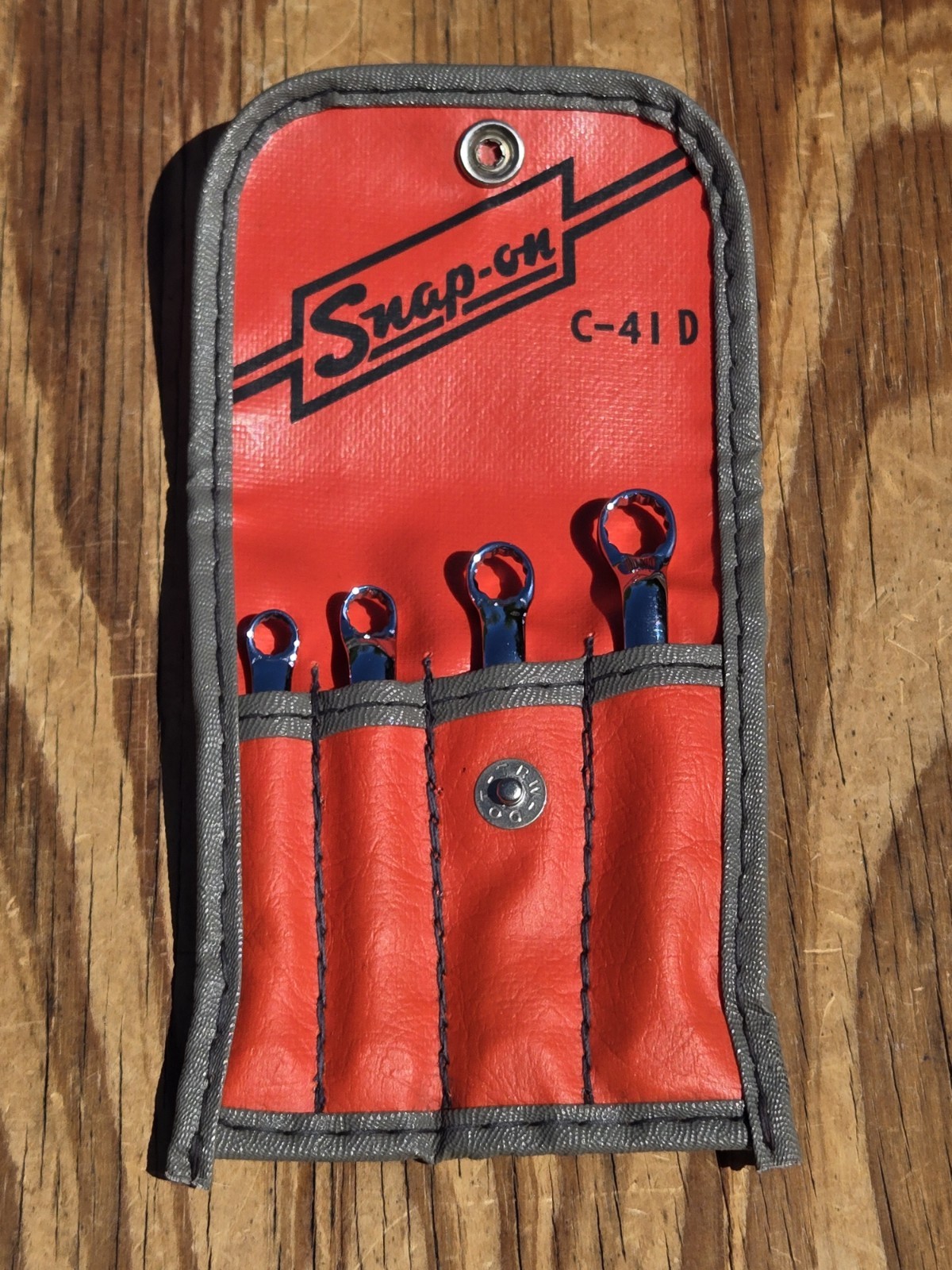 Snap-on Mini Offset Double Box Wrench XID Set w/Pouch 3/16ths – 11/32nds C-41D