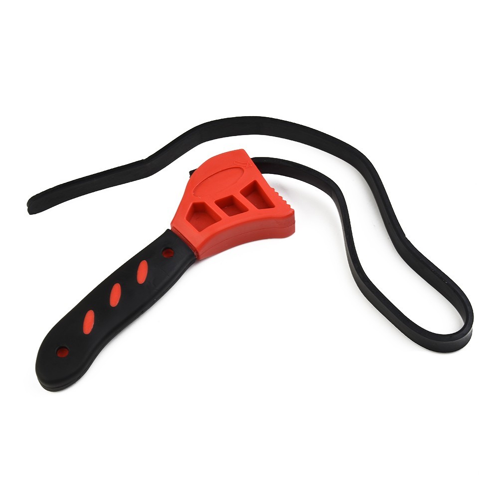 Bottle Opener Repair Tool Wrench Tool Adjustable Rubber Strap Hand Tools