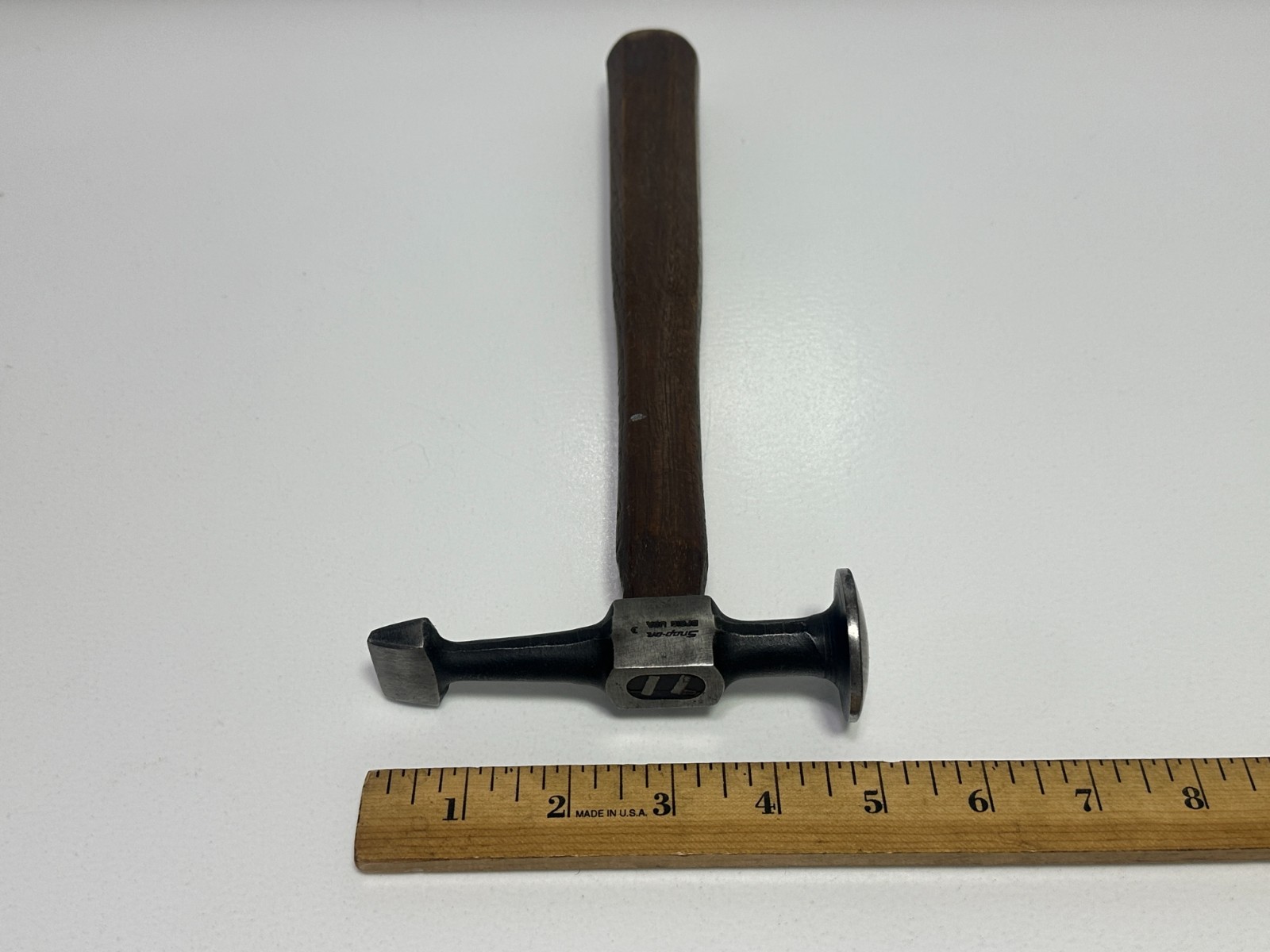 🇺🇸 Snap-On Tools USA BF618 Auto Body Sheet Metal Hammer w/ Wood Handle