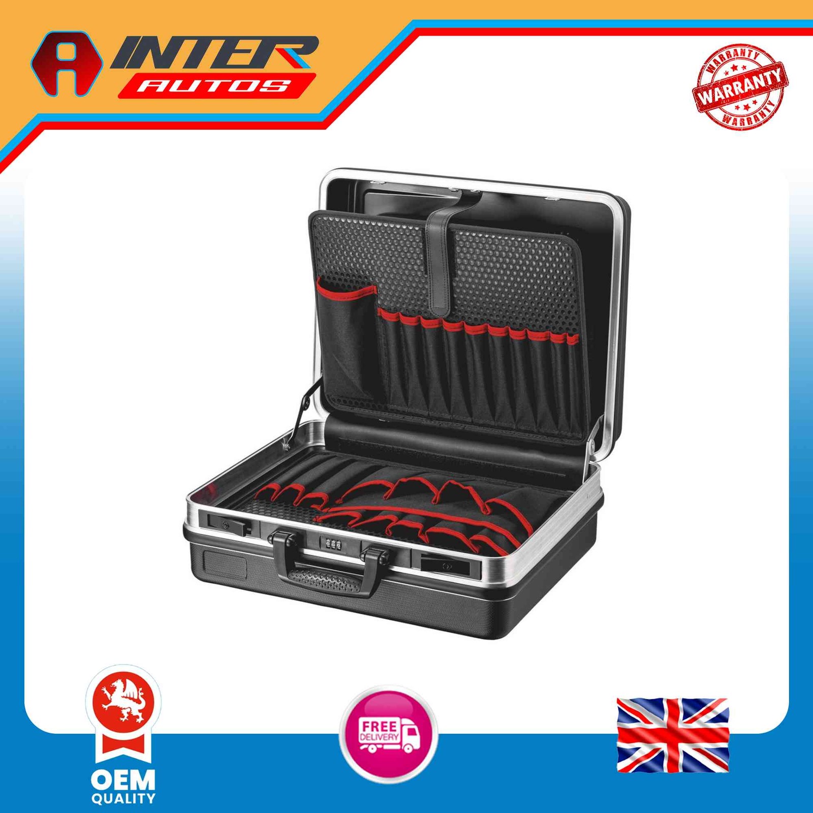 Draper KNIPEX 00 21 05 LE Tool Case «Basic» Empty, 410mm 12088 12088