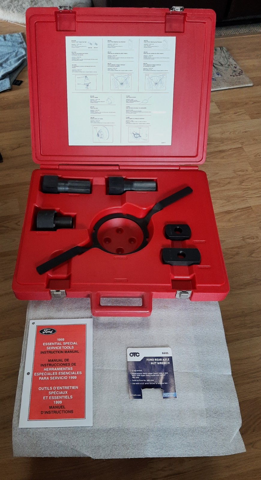 Ford Rotunda T99L-1000-A Super Duty Truck 10.5 Rear Axle Tool Kit T99T-1000-F
