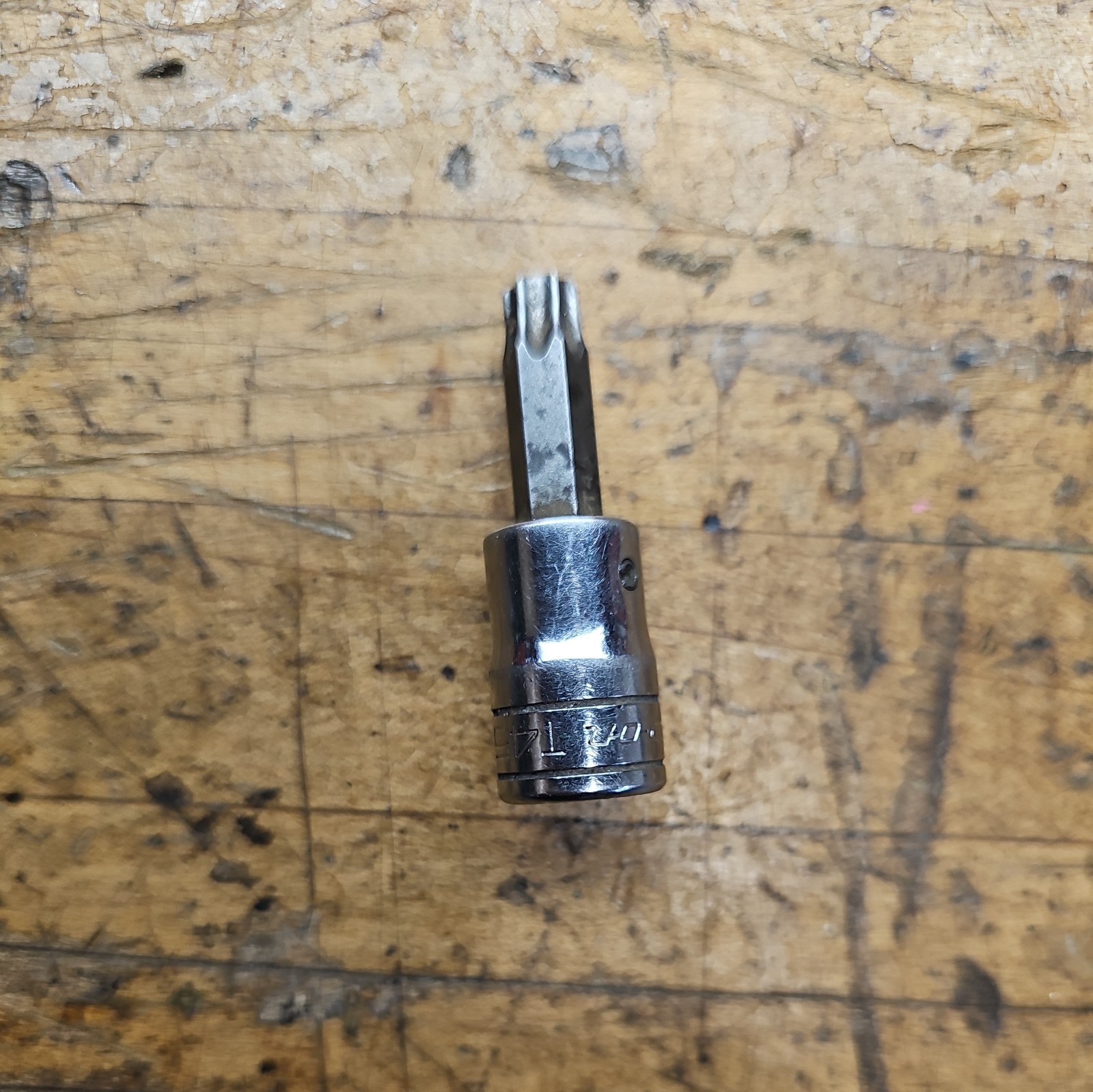Snap On Tools FTX45A 3/8” Drive Torx T45 Standard Bit Socket Driver USA VTG