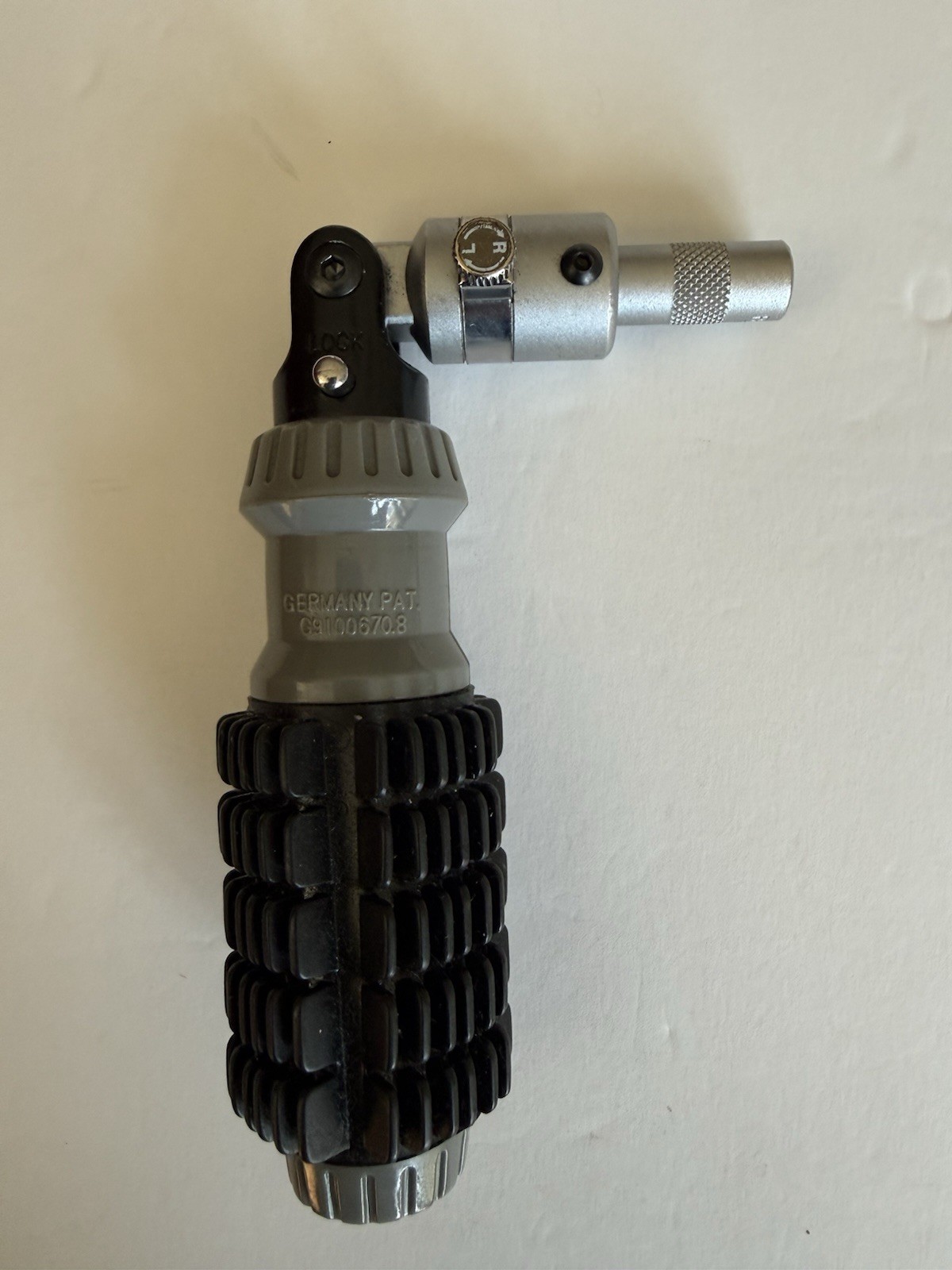 Germany PAT, 7.75” Ratchet Driver Flexible With 5 Heads. Pre Owned.