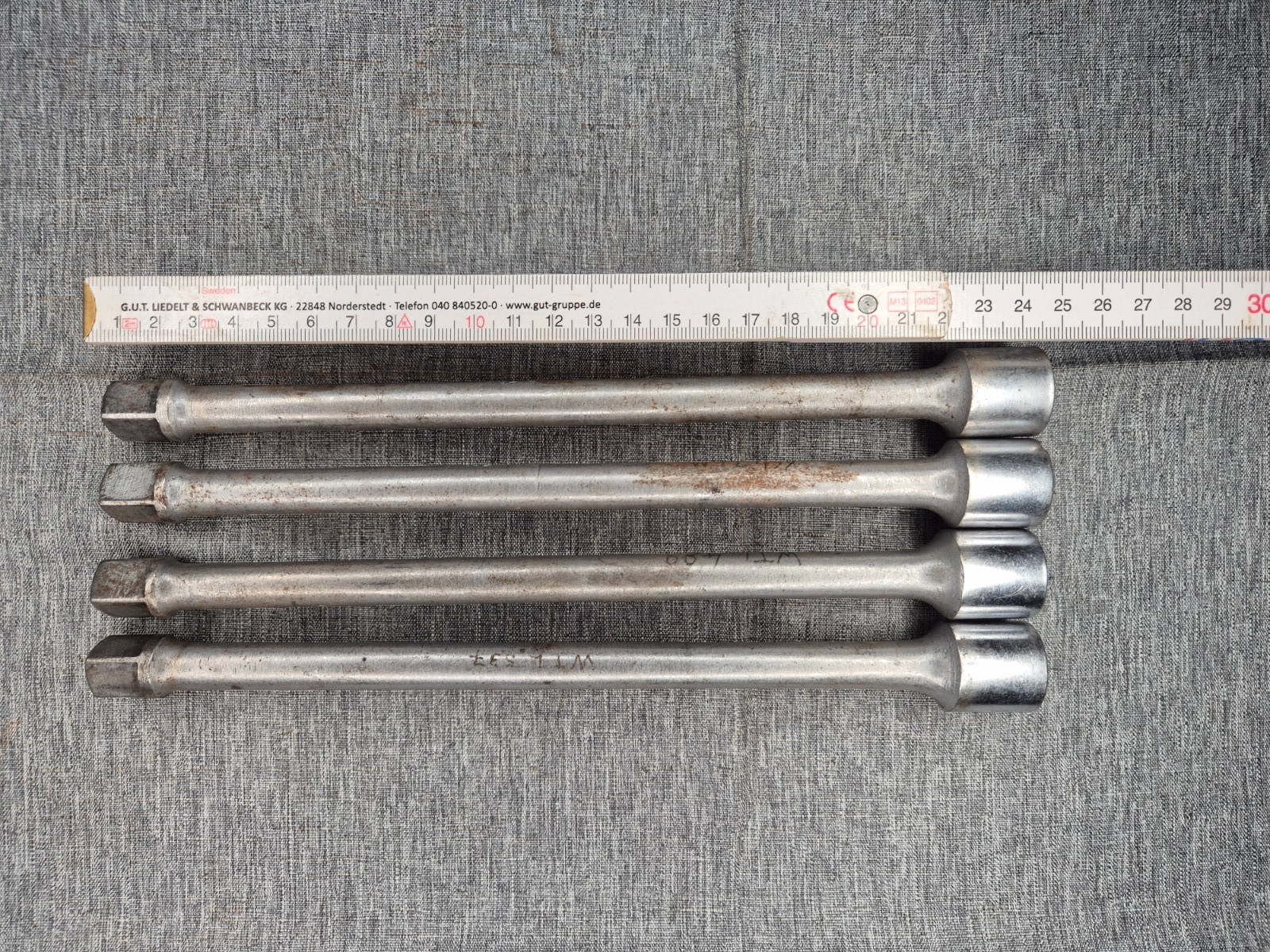 1x Belzer No. 8162 1/2″ Extension 250mm Socket Extension Bar Germany