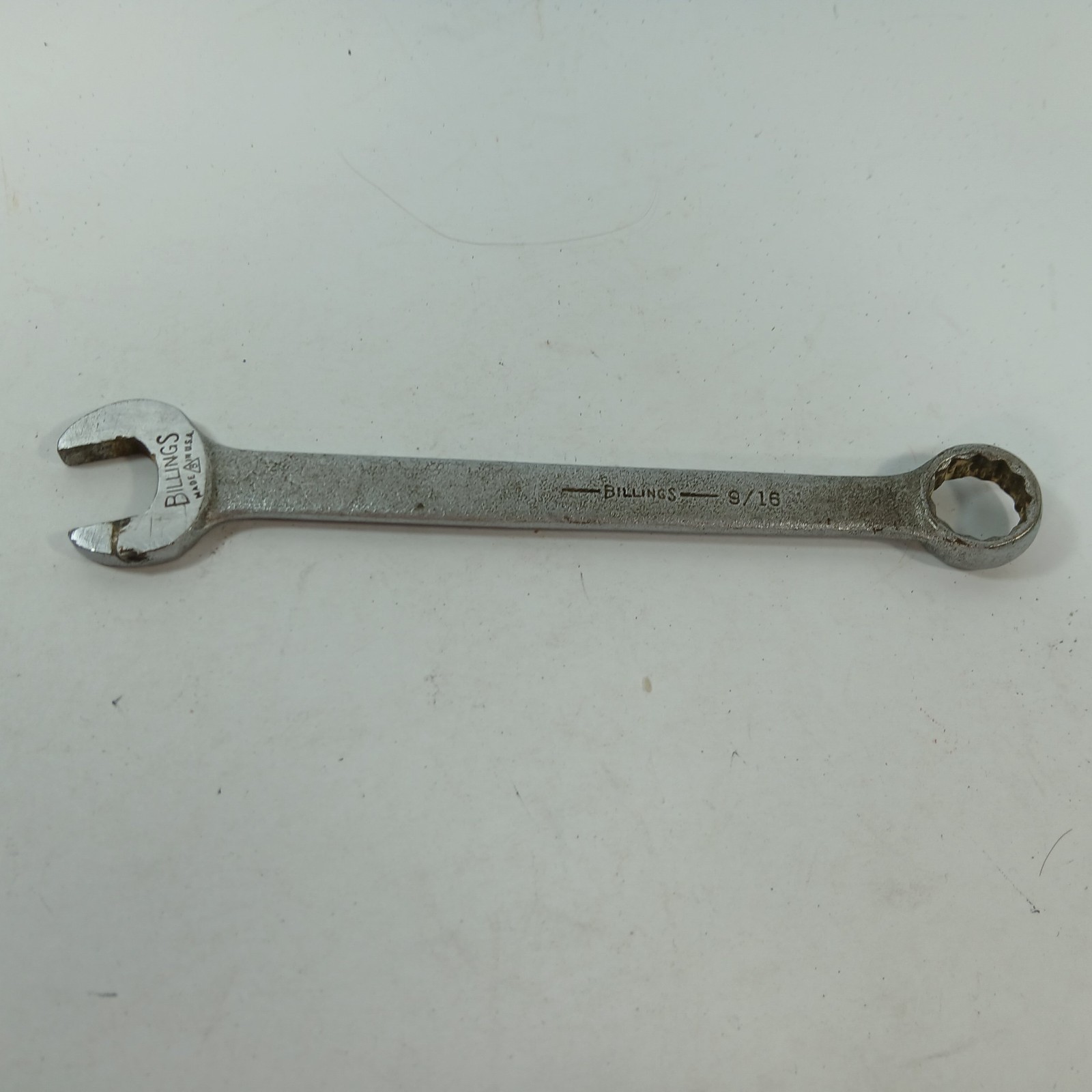 Billings Combination Wrench 9/16″ Inch Hand Tools Vitalloy USA 1163