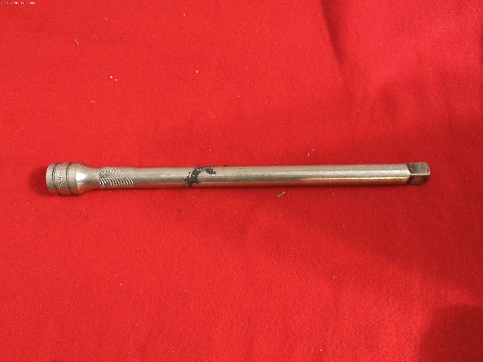 Snap On SXK11 1/2″ Drive 11″ Long Knurled Chrome Extension Heavy Duty USA