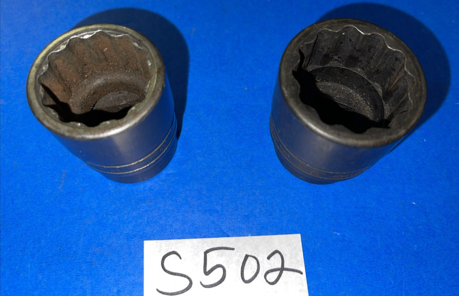 SNAP-ON TOOLS 2 PIECE 3/4 DRIVE SOCKETS 1-3/16 (30MM), 1-3/8 (35MM)