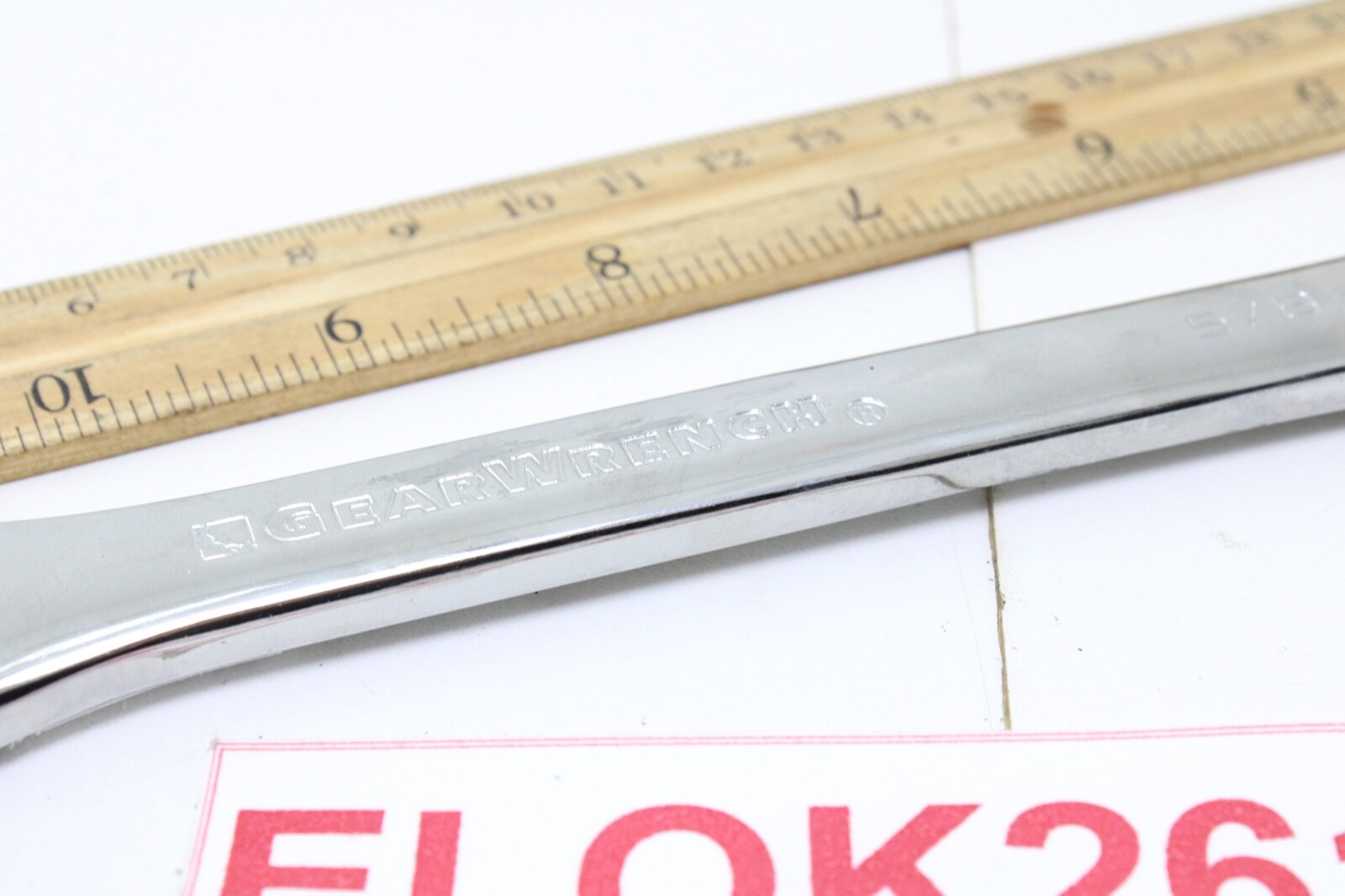 New Gearwrench 5/8″ SAE Chrome Combination Ratchet Wrench Brand New