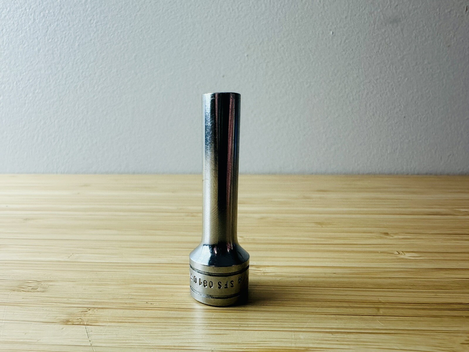 Snap-on Tools SFS081 1/4” SAE 6-Point 3/8″ Drive Deep Socket USA